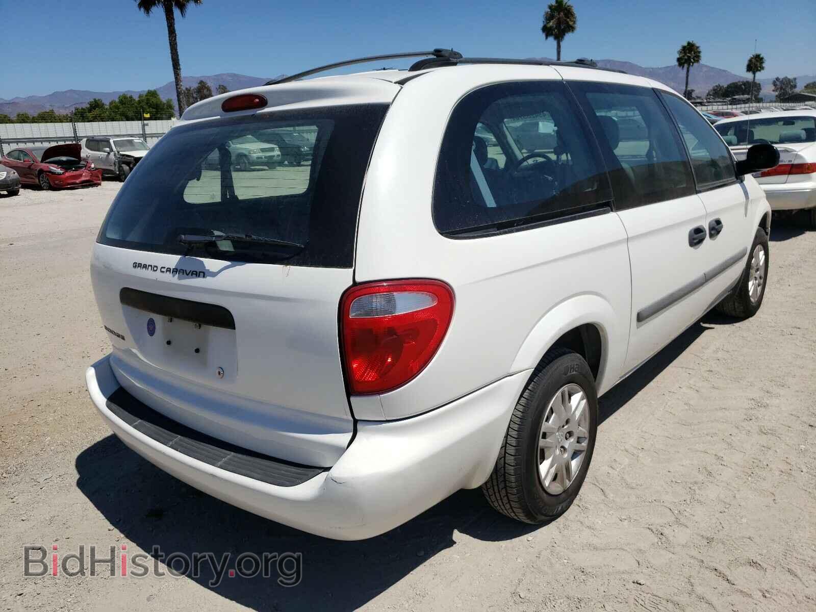2007 DODGE CARAVAN - VIN: 1D4GP24R27B257564 - Фото 4