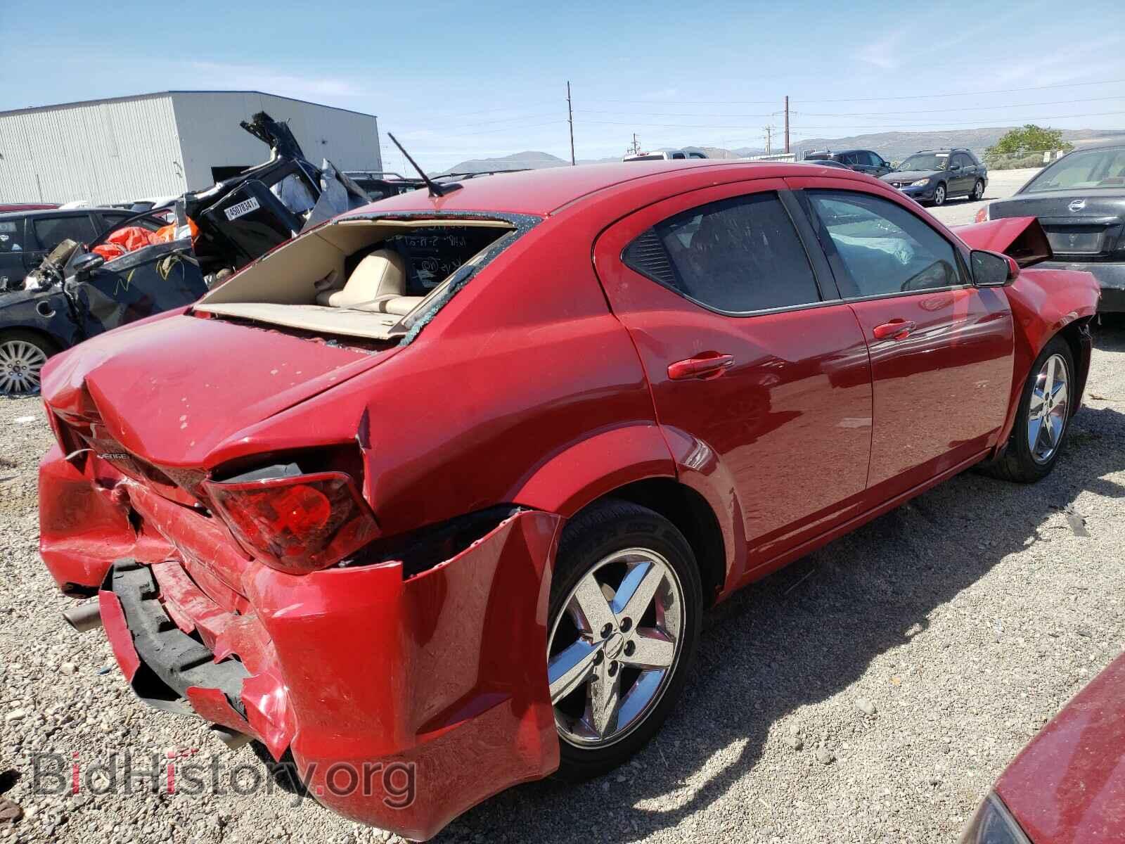 2011 DODGE AVENGER - VIN: 1B3BD2FG8BN550275 - Фото 4