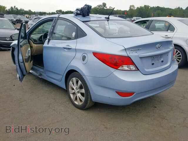2014 HYUNDAI ACCENT - VIN: KMHCU4AE0EU754160 - Фото 3