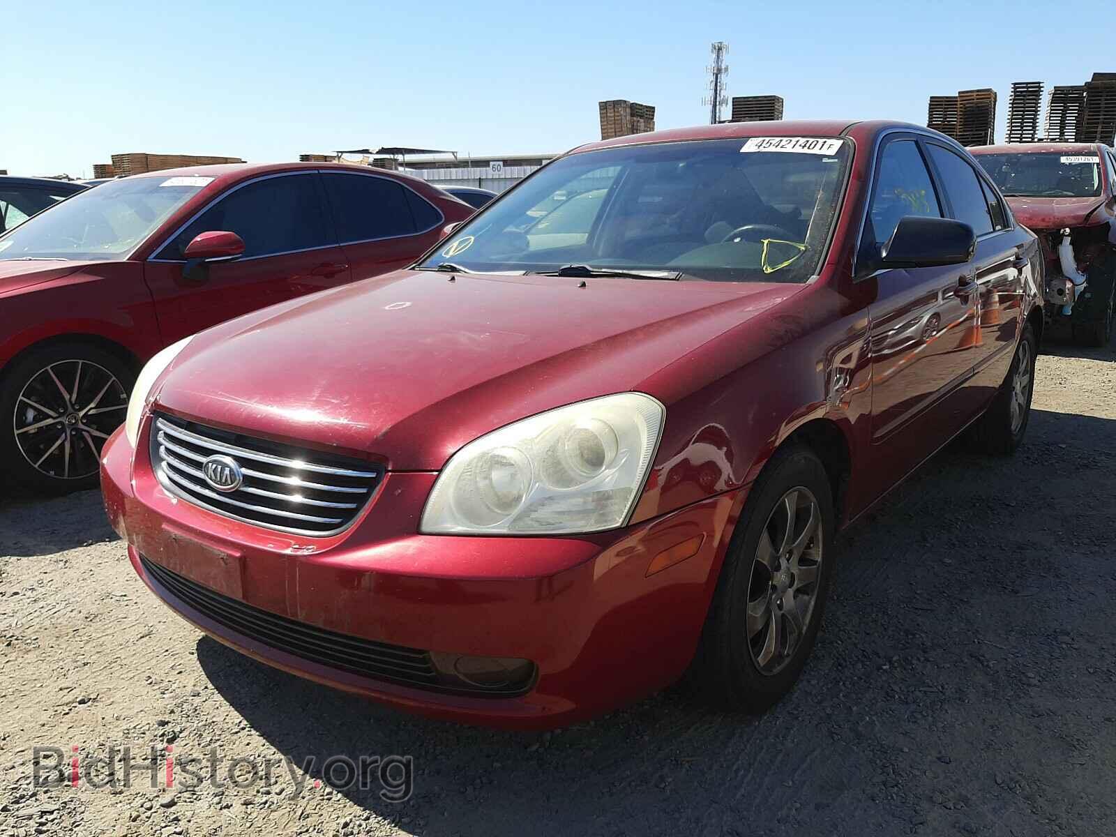2007 KIA OPTIMA - VIN: KNAGE124975087574 - Фото 2