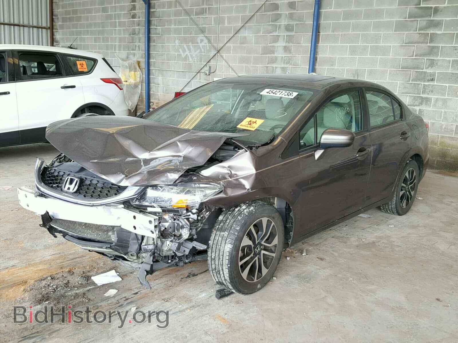 2014 HONDA CIVIC - VIN: 19XFB2F84EE061069 - Фото 2