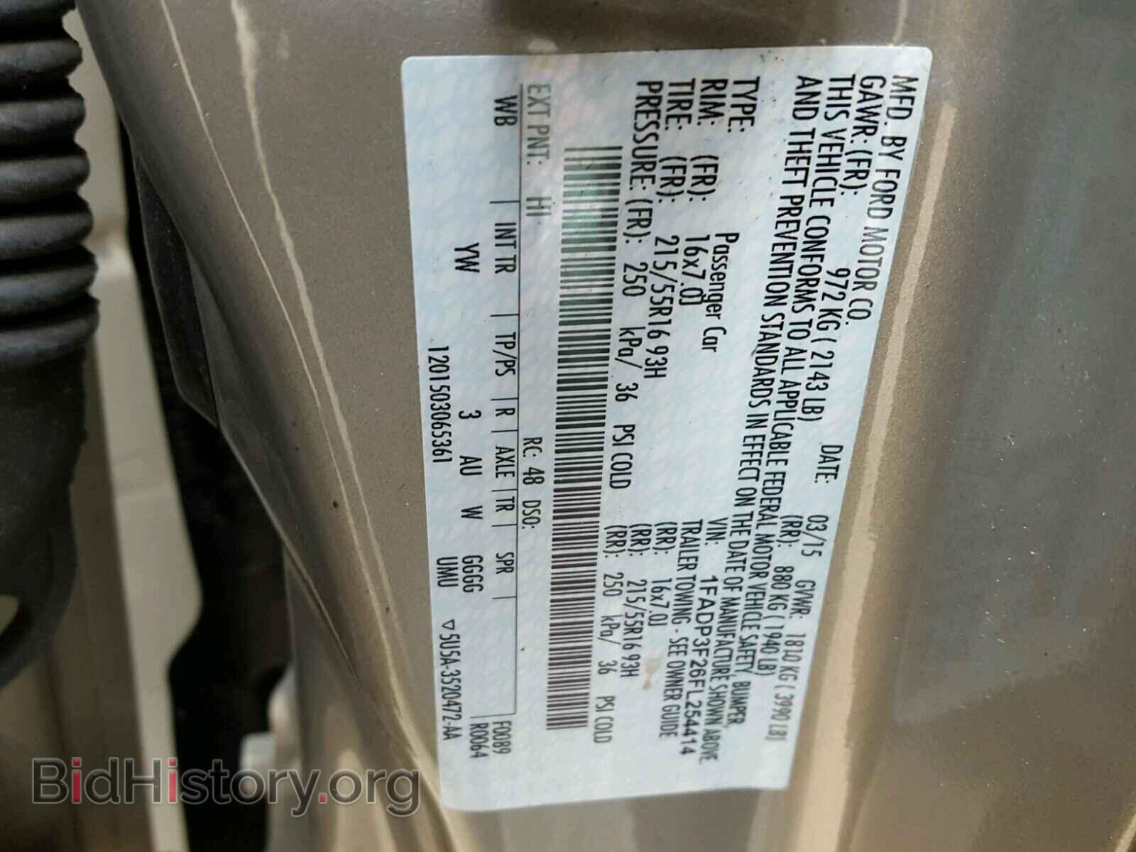 2015 FORD FOCUS - VIN: 1FADP3F26FL254414 - Photo 10