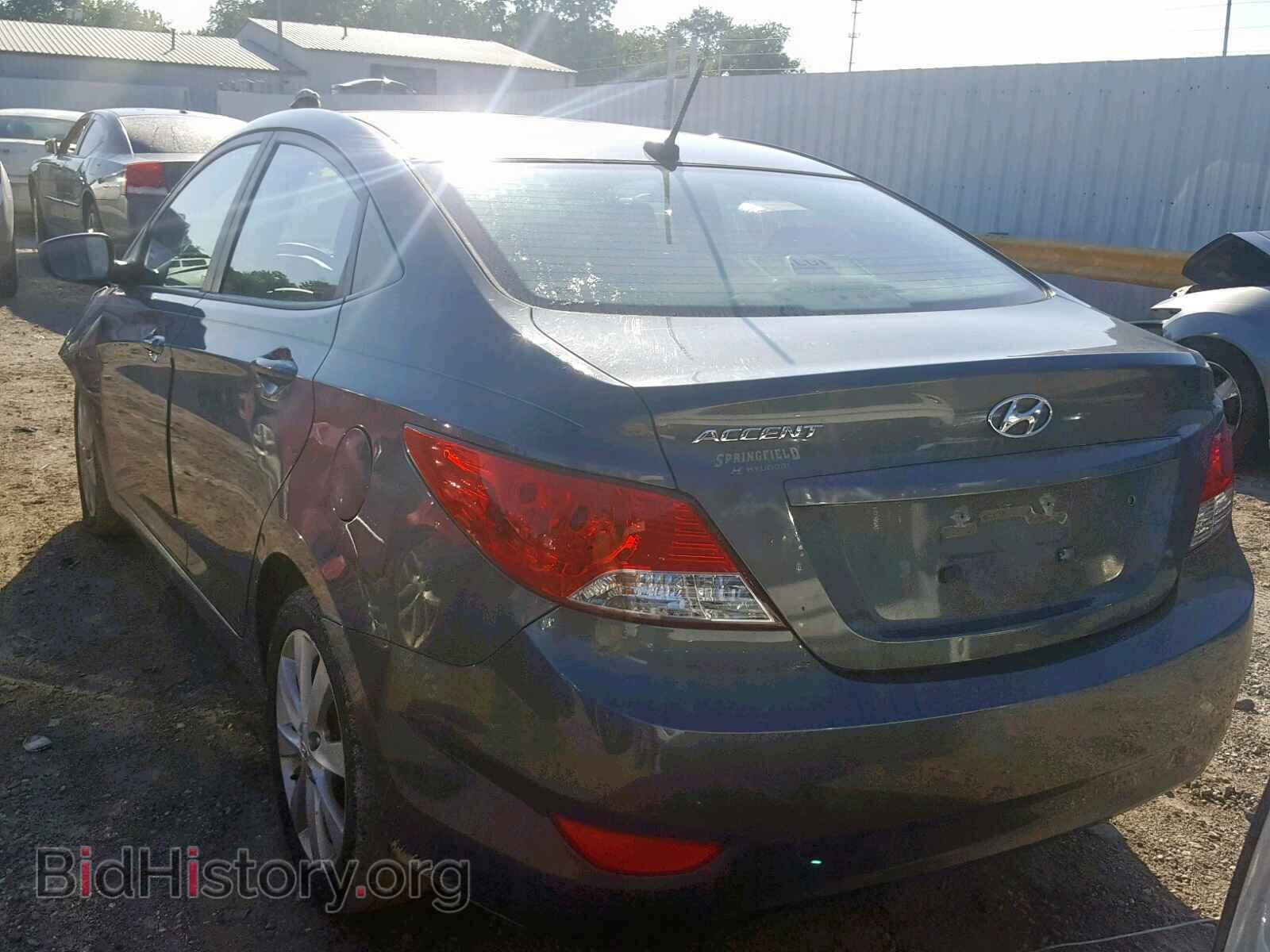 2013 HYUNDAI ACCENT - VIN: KMHCU4AE7DU339951 - Фото 3