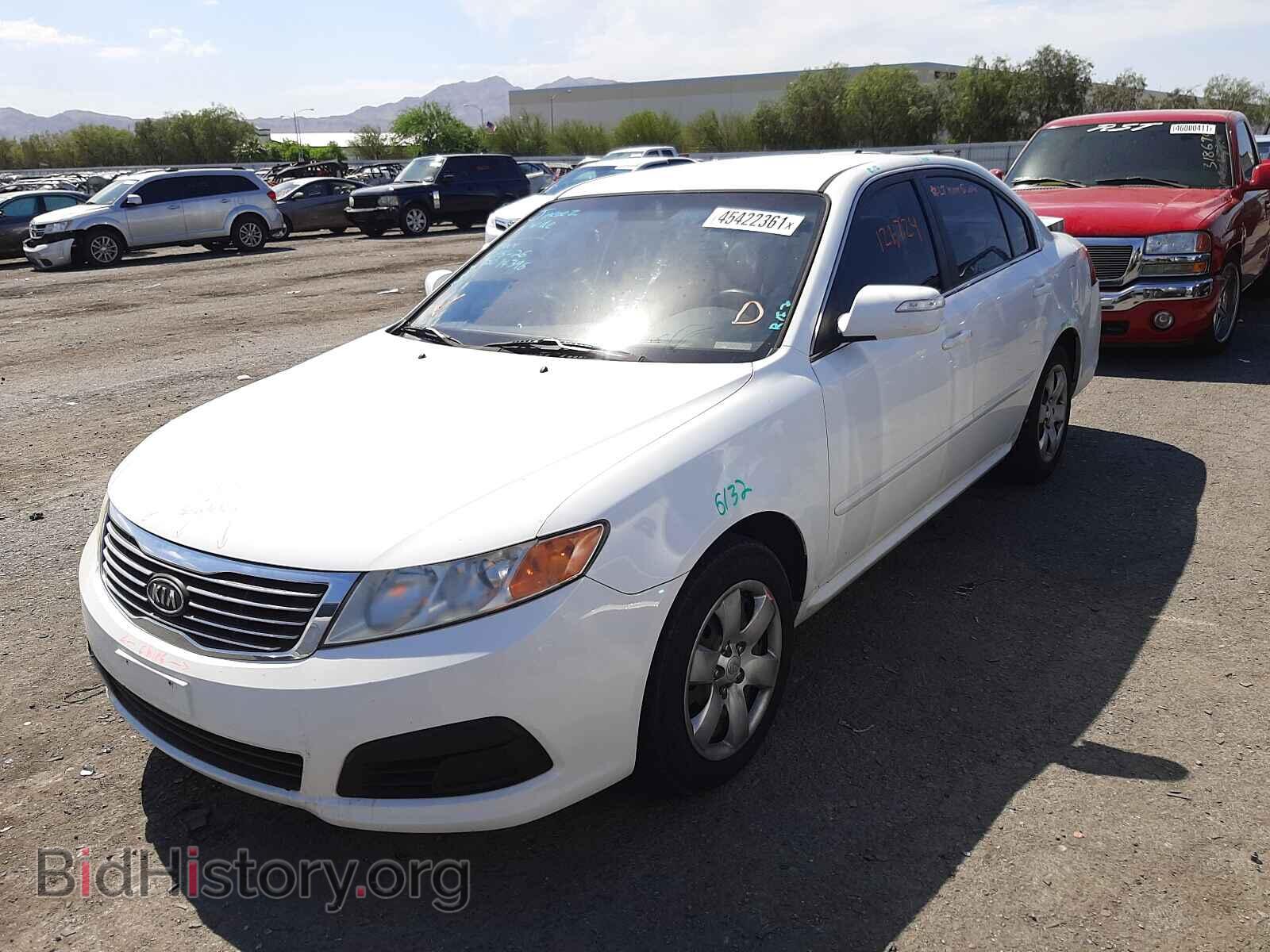 2009 KIA OPTIMA - VIN: KNAGE228395358849 - Фото 2