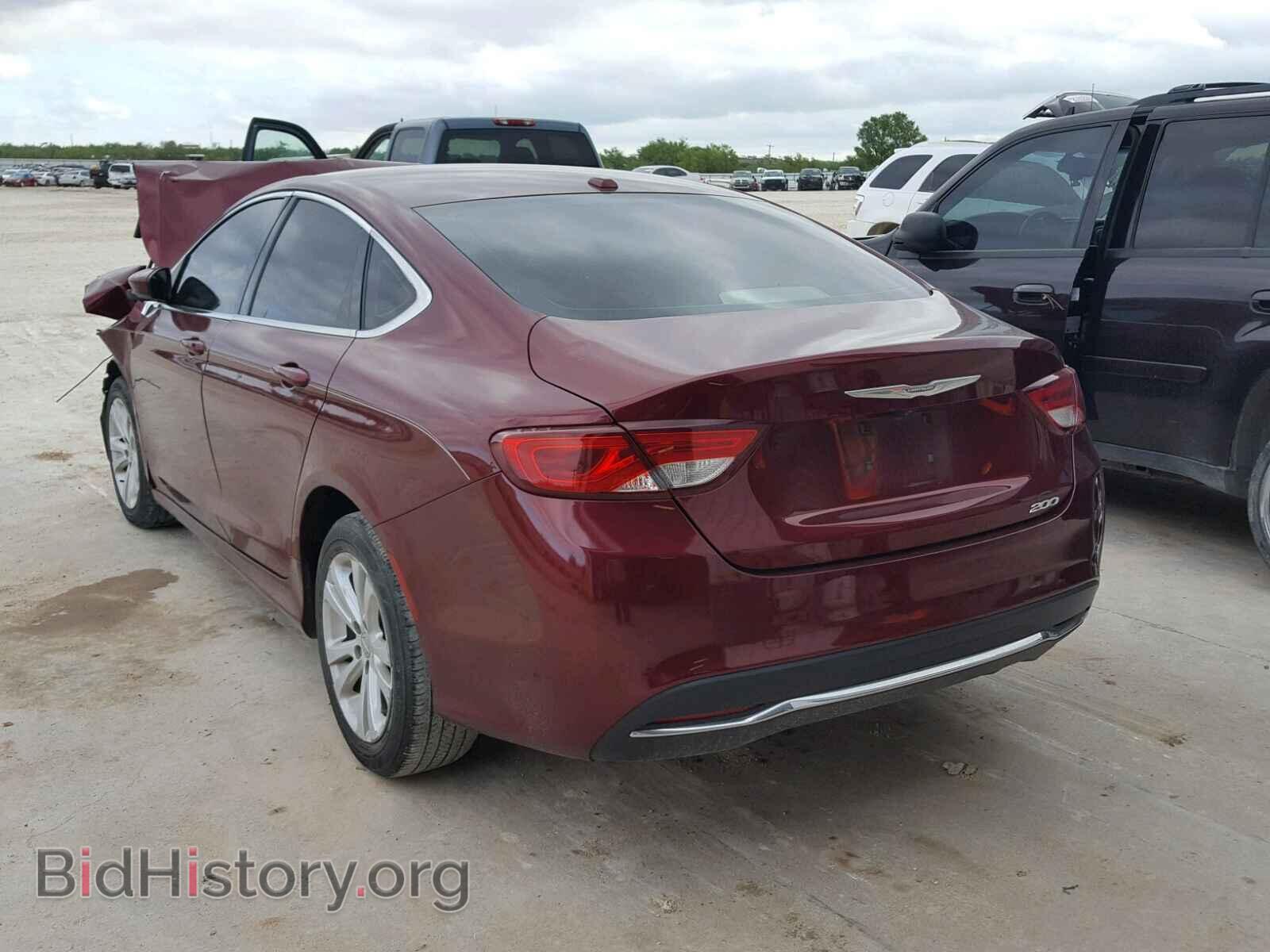 2015 CHRYSLER 200 - VIN: 1C3CCCAB0FN521449 - Фото 3