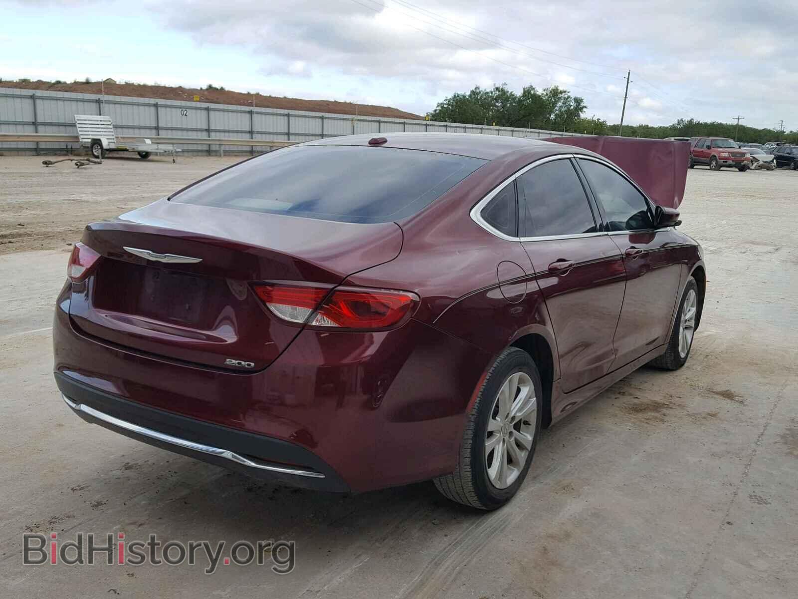 2015 CHRYSLER 200 - VIN: 1C3CCCAB0FN521449 - Фото 4