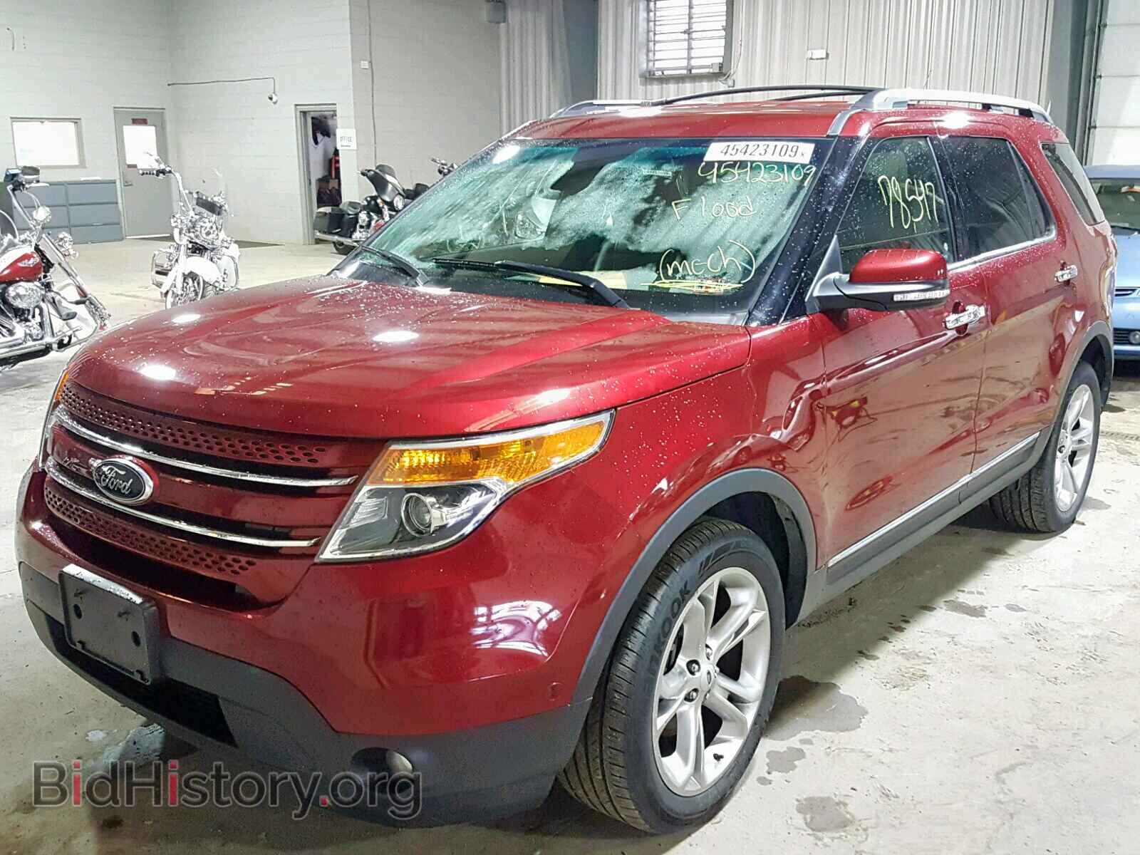 2013 FORD EXPLORER L - VIN: 1FM5K8F86DGB18784 - Фото 2