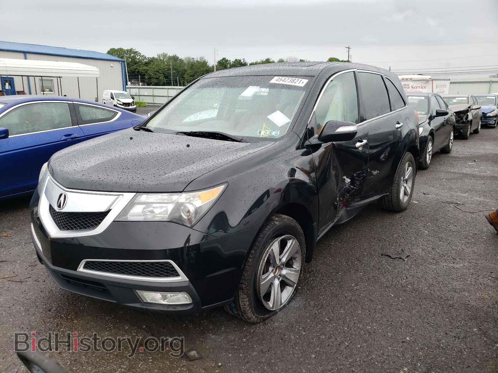 2011 ACURA MDX - VIN: 2HNYD2H61BH537450 - Фото 2