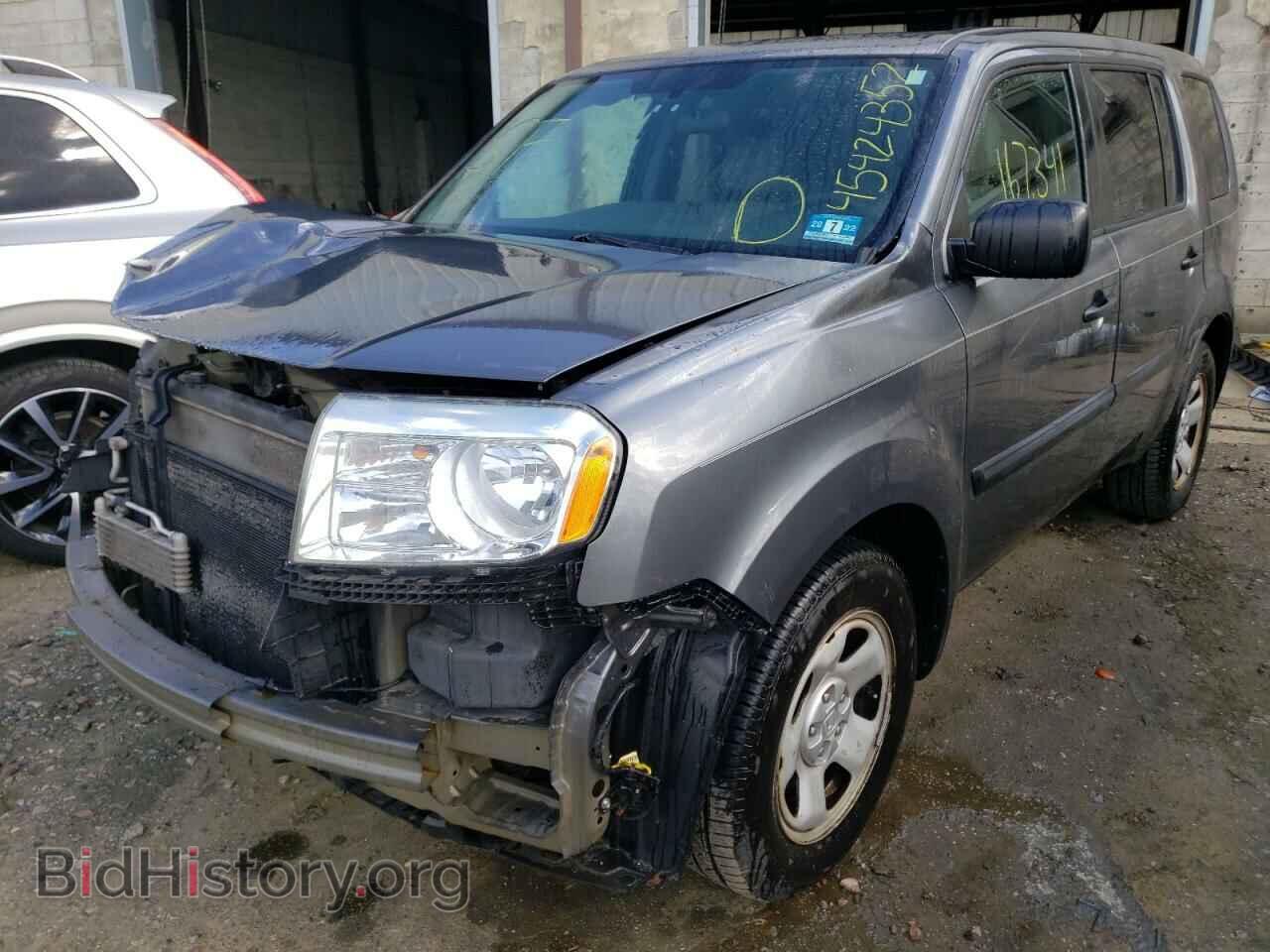 2013 HONDA PILOT - VIN: 5FNYF4H20DB074167 - Фото 2