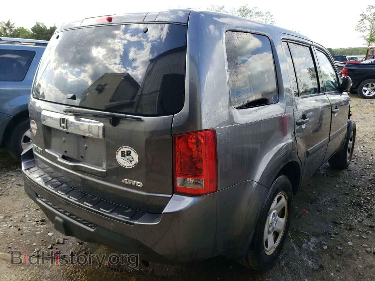 2013 HONDA PILOT - VIN: 5FNYF4H20DB074167 - Фото 4