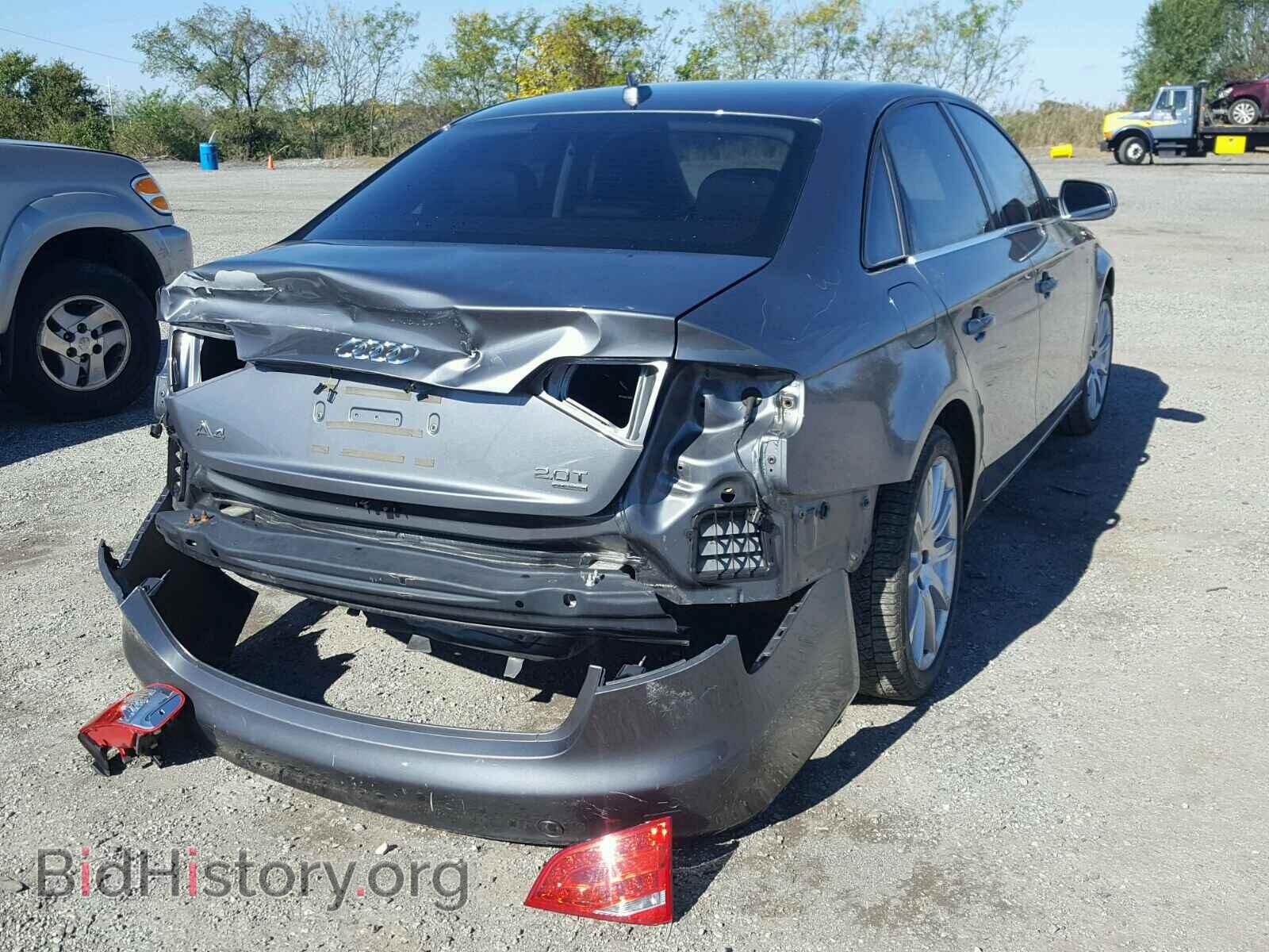 2012 AUDI A4 - VIN: WAUFFAFL4CN021499 - Photo 4