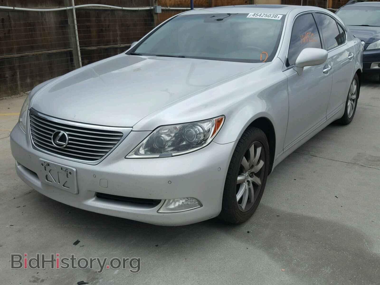 2007 LEXUS LS460 - VIN: JTHBL46F275044306 - Фото 2