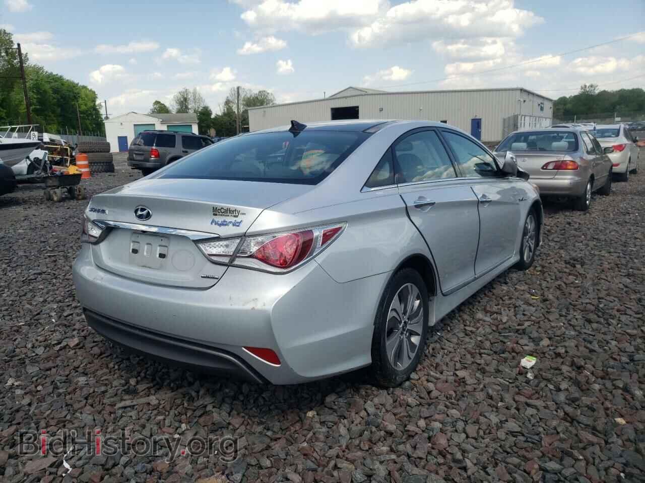 2014 HYUNDAI SONATA - VIN: KMHEC4A41EA110851 - Фото 4