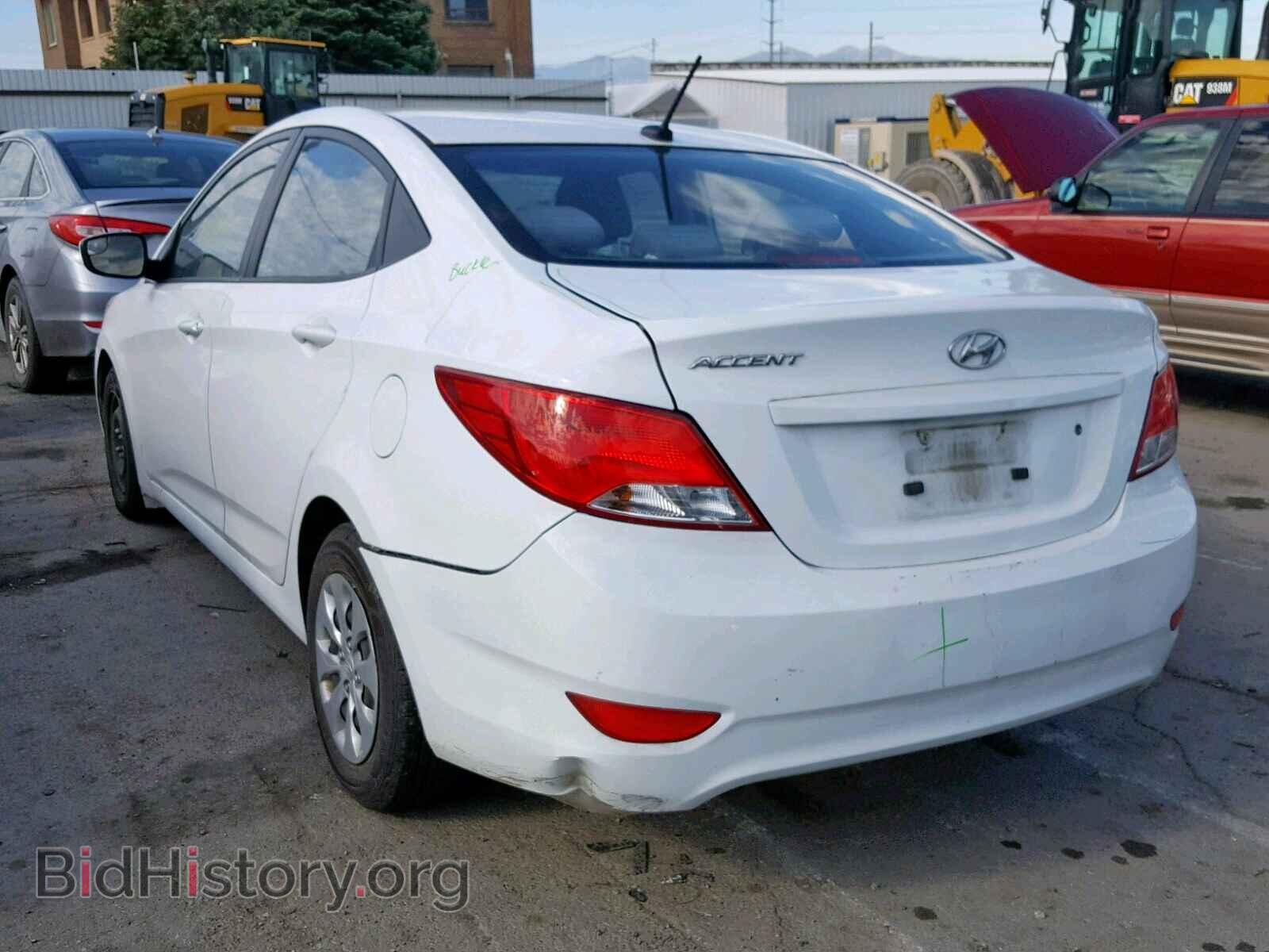 2015 HYUNDAI ACCENT - VIN: KMHCT4AE1FU802298 - Фото 3