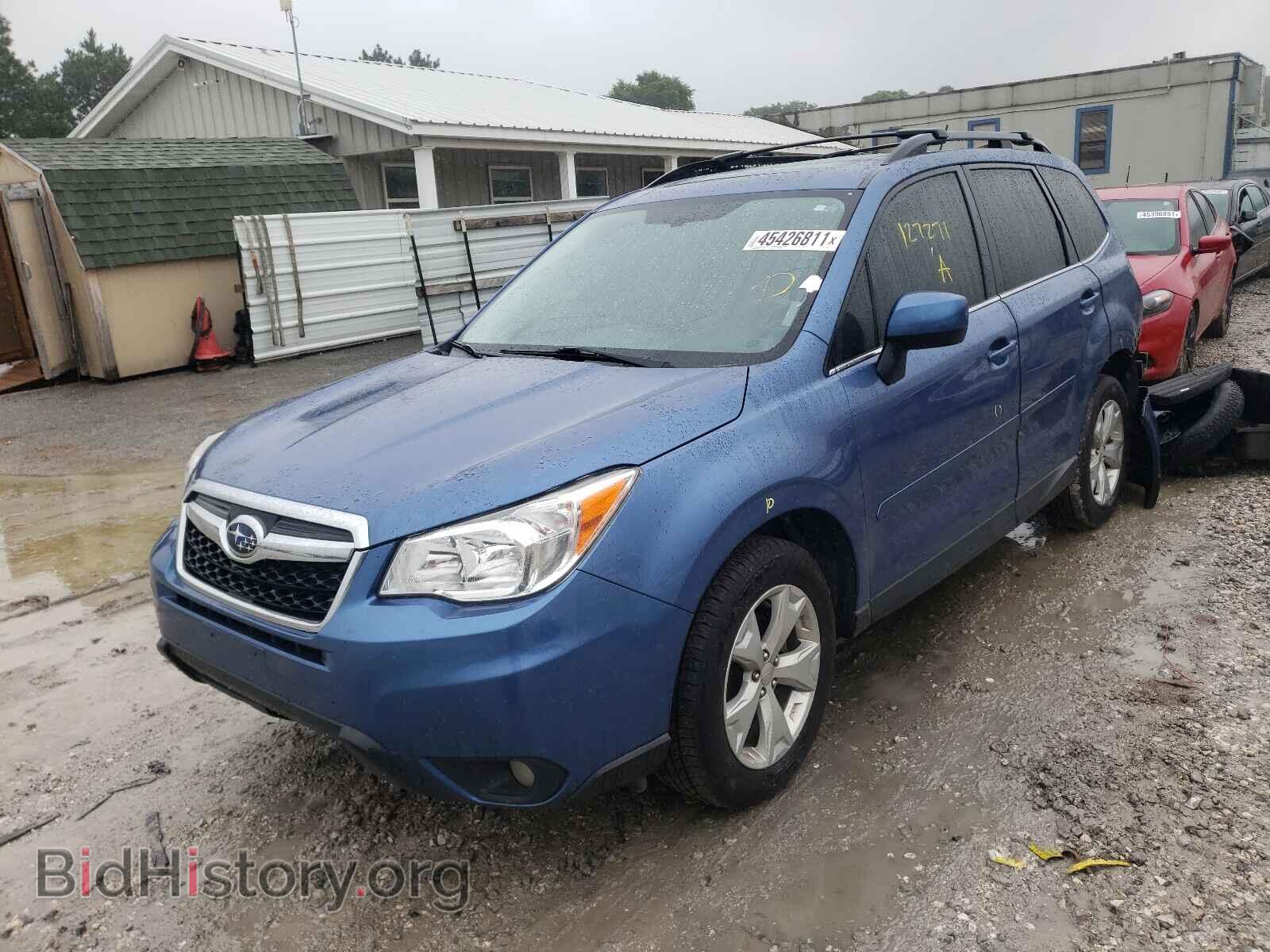2015 SUBARU FORESTER - VIN: JF2SJAHC1FH450956 - Фото 2