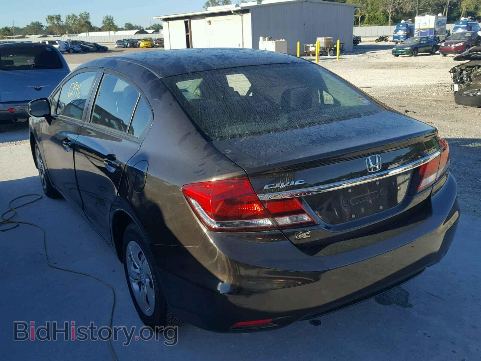 2013 HONDA CIVIC - VIN: 19XFB2F54DE031171 - Фото 3