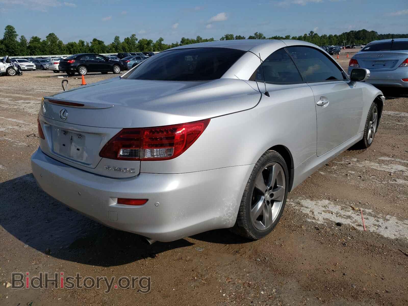 2011 LEXUS IS - VIN: JTHFF2C29B2519099 - Фото 4