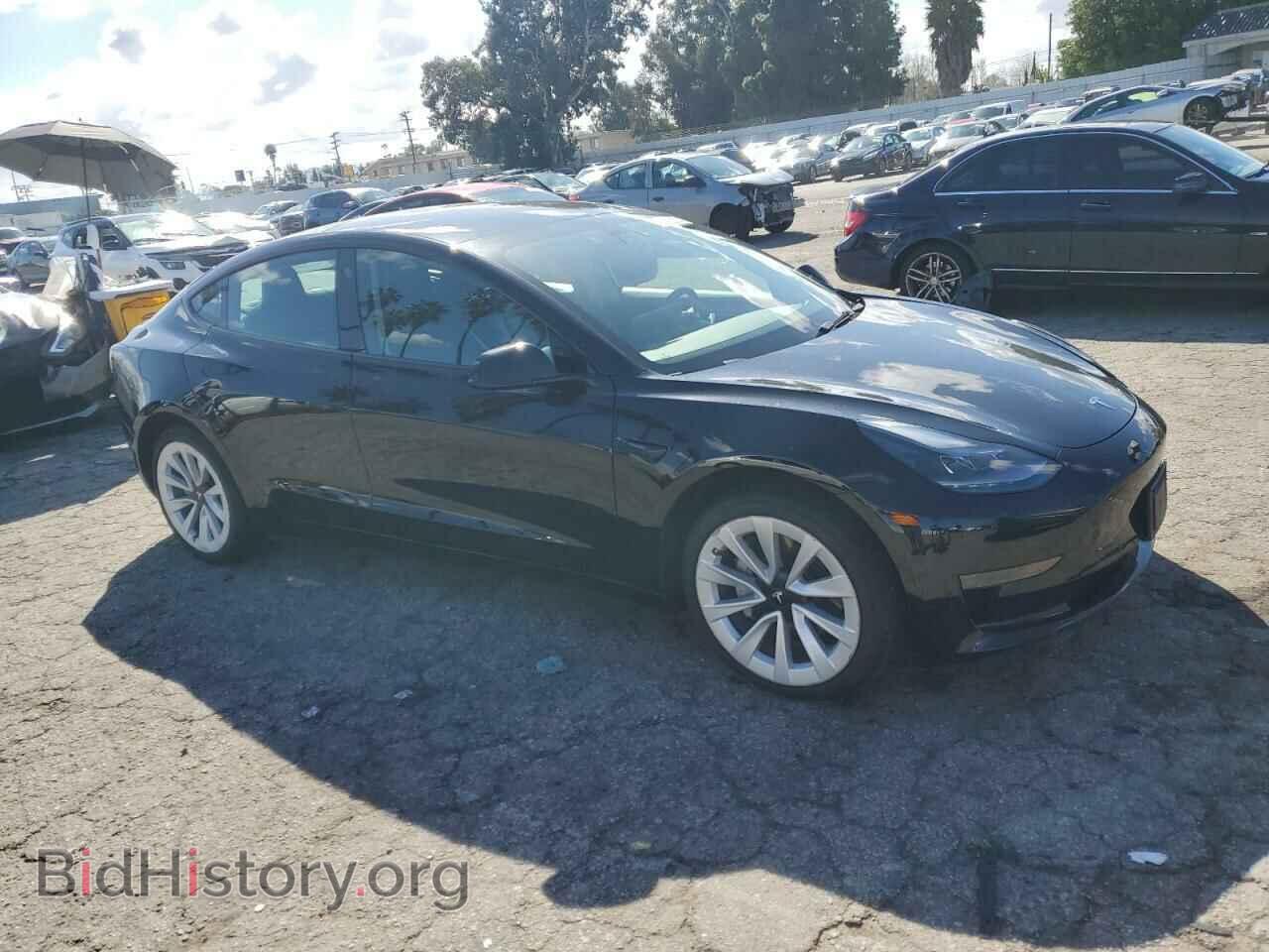 2022 TESLA MODEL 3 - VIN: 5YJ3E1EA6NF191339 - Фото 4