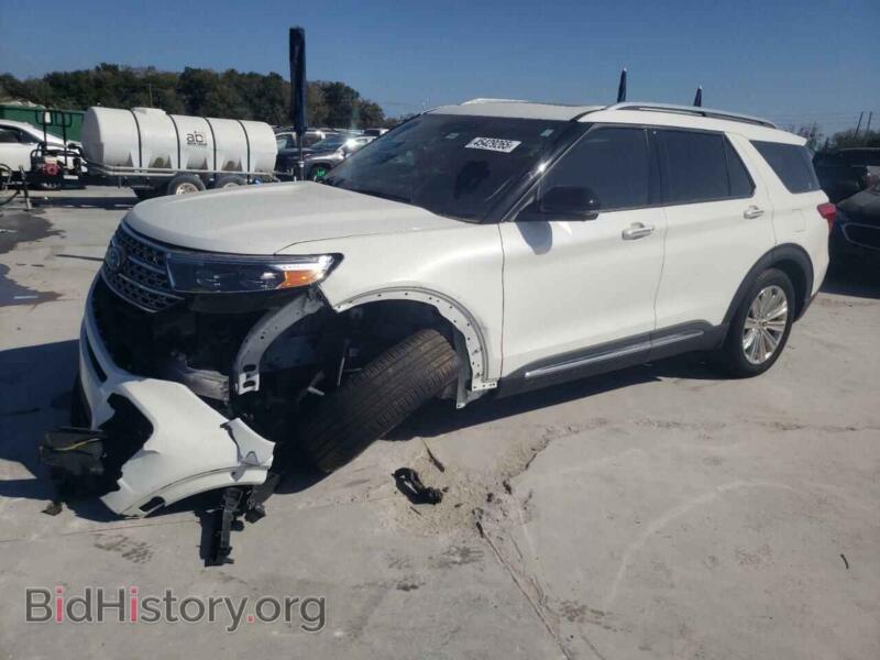 2022 Ford EXPLORER Limited (VIN 1FMSK7FH8NGC41081) — photo 1 of 13, Copart, damage: front end