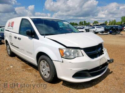 2012 Dodge RAM VAN, белый — VIN 2C4JDGAG2CR257863, Copart
