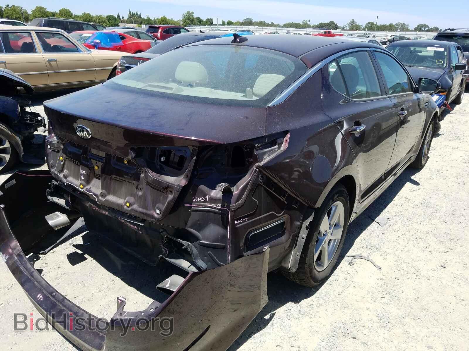 2015 KIA OPTIMA - VIN: 5XXGM4A76FG476069 - Фото 4