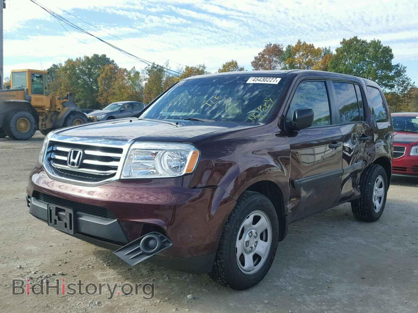 2012 HONDA PILOT - VIN: 5FNYF4H25CB021544 - Фото 2