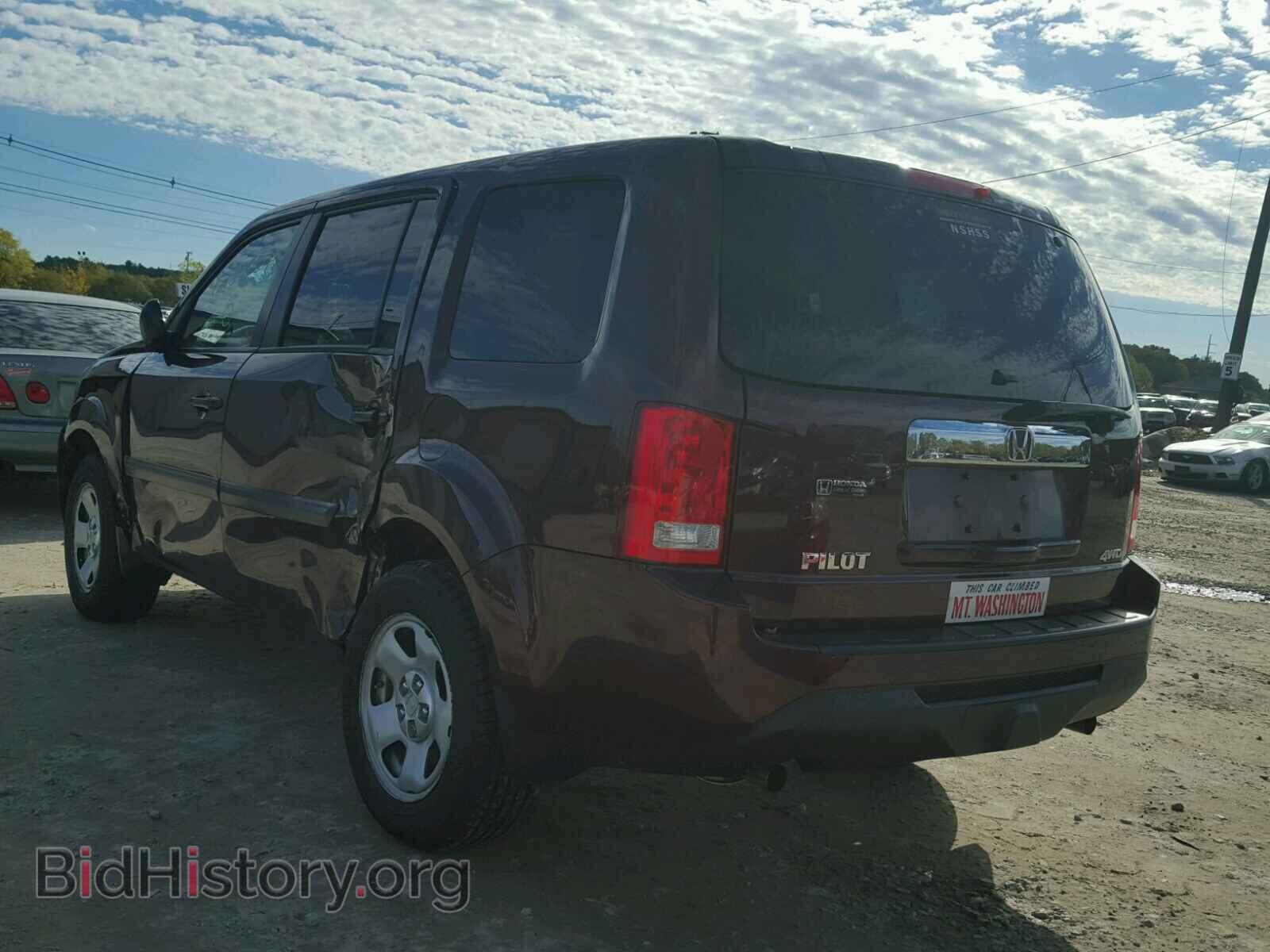 2012 HONDA PILOT - VIN: 5FNYF4H25CB021544 - Фото 3