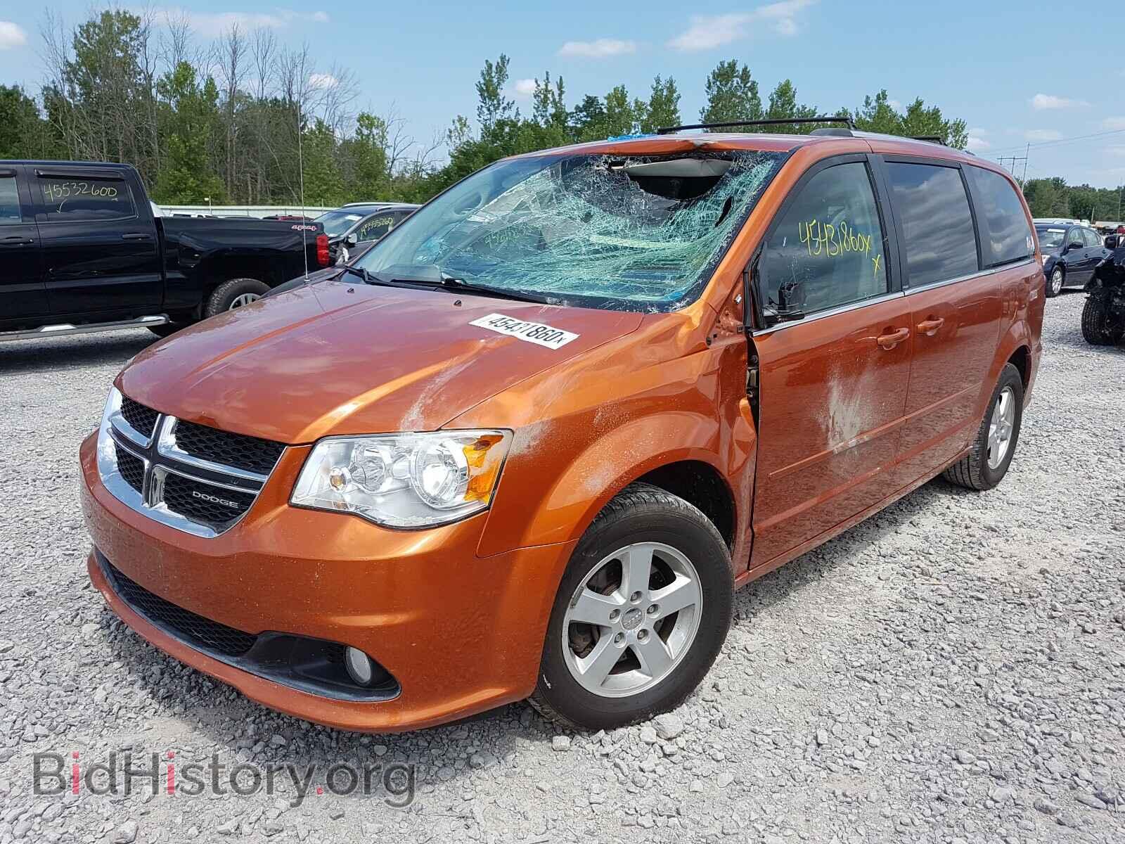 2011 DODGE CARAVAN - VIN: 2D4RN5DG7BR689821 - Фото 2
