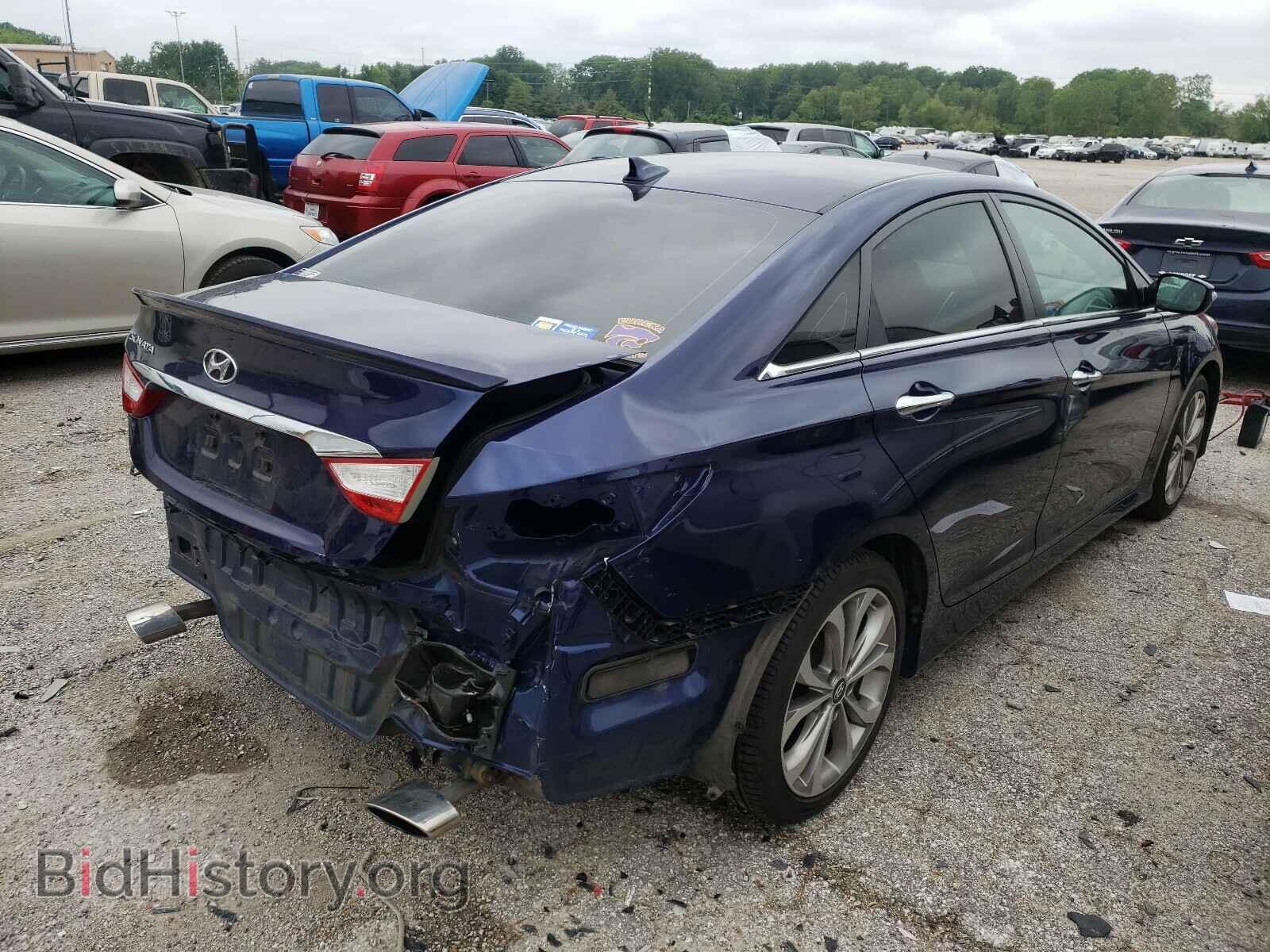 2014 HYUNDAI SONATA - VIN: 5NPEC4AC1EH894145 - Фото 4