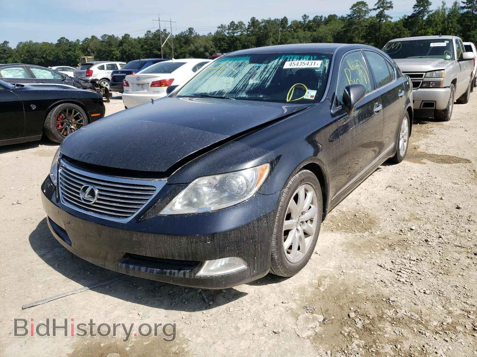 2007 LEXUS LS460 - VIN: JTHBL46F375048297 - Фото 2