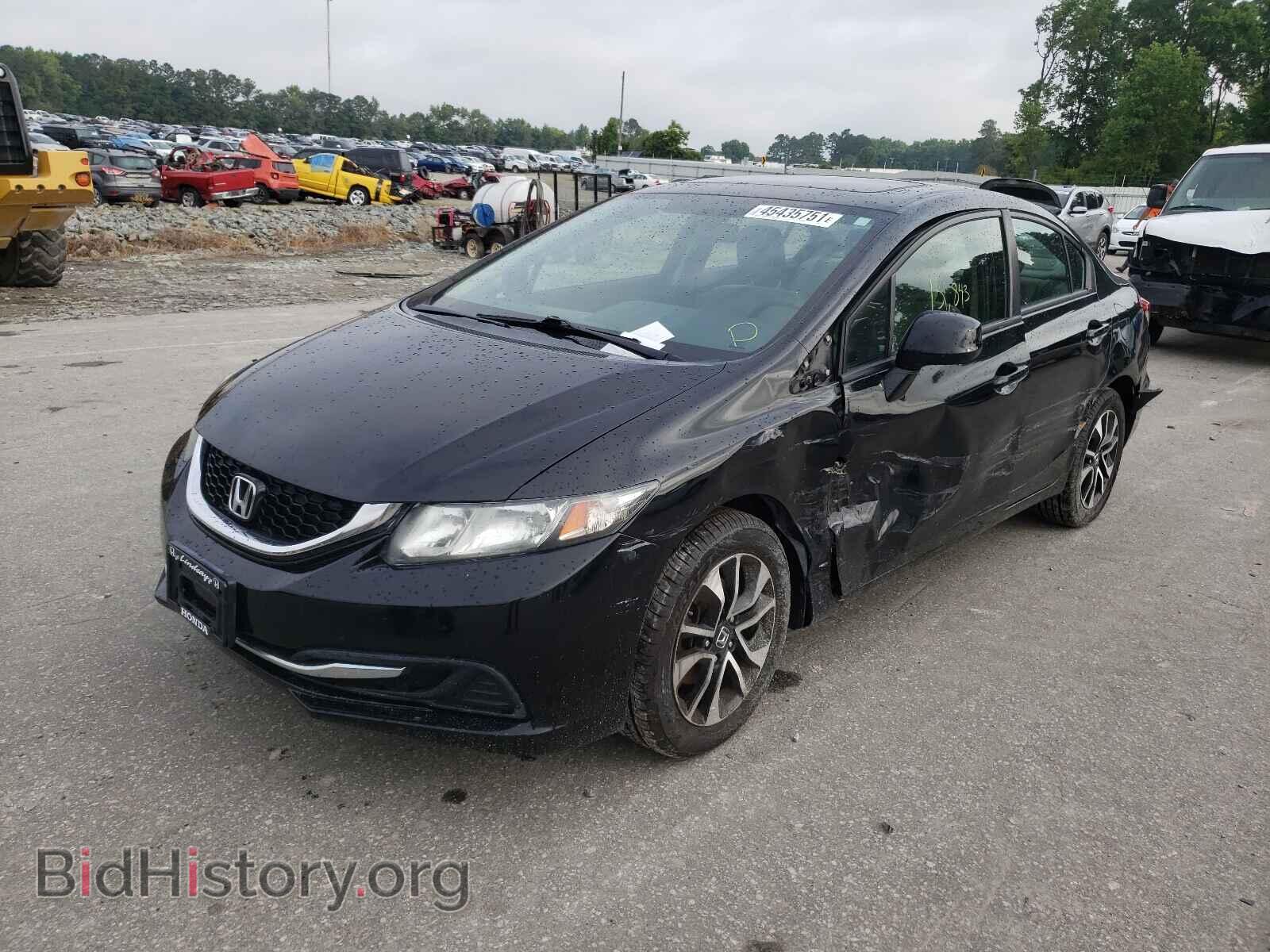2013 HONDA CIVIC - VIN: 19XFB2F83DE006465 - Фото 2