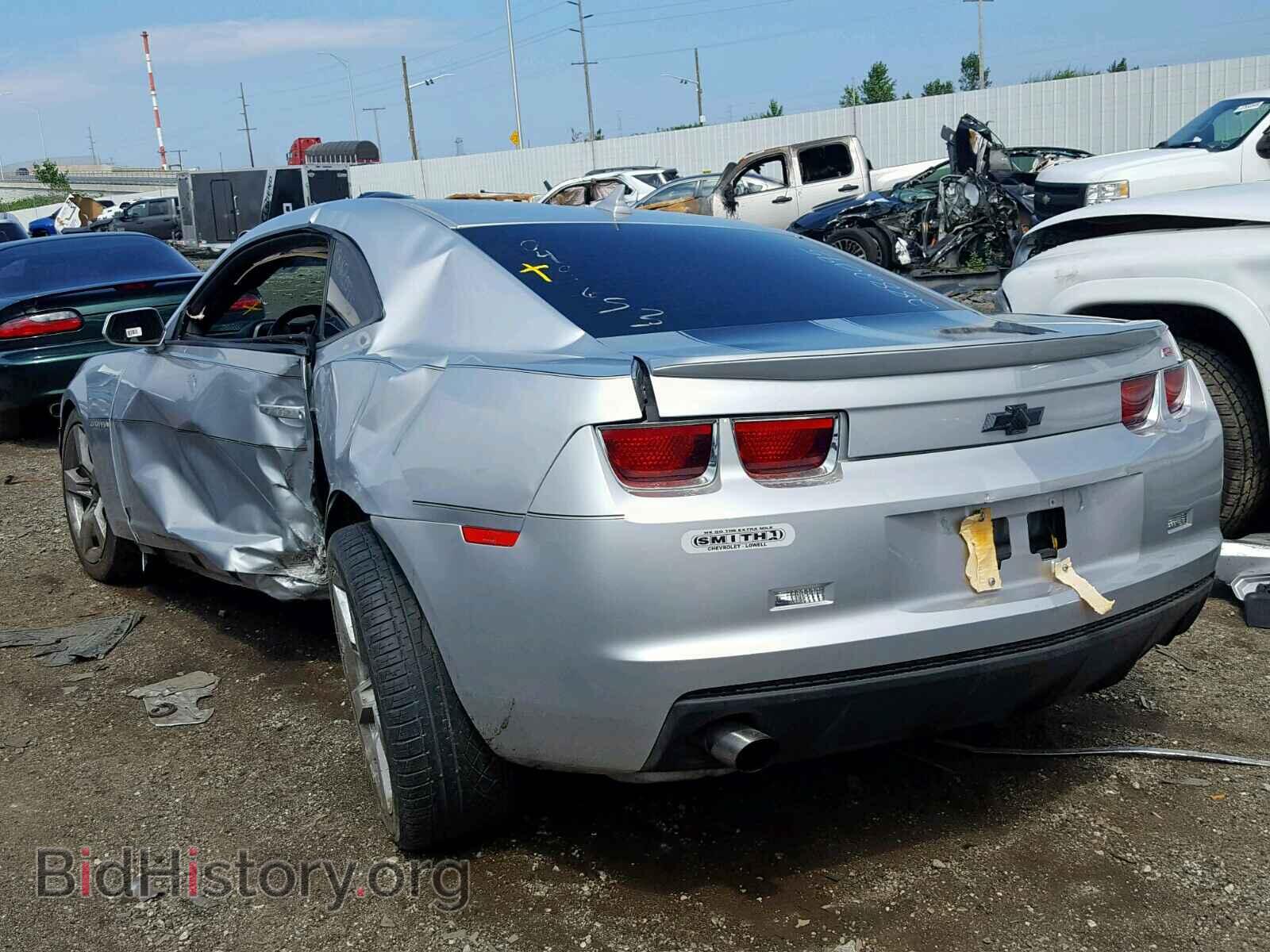 2012 CHEVROLET CAMARO - VIN: 2G1FB1E31C9144916 - Фото 3