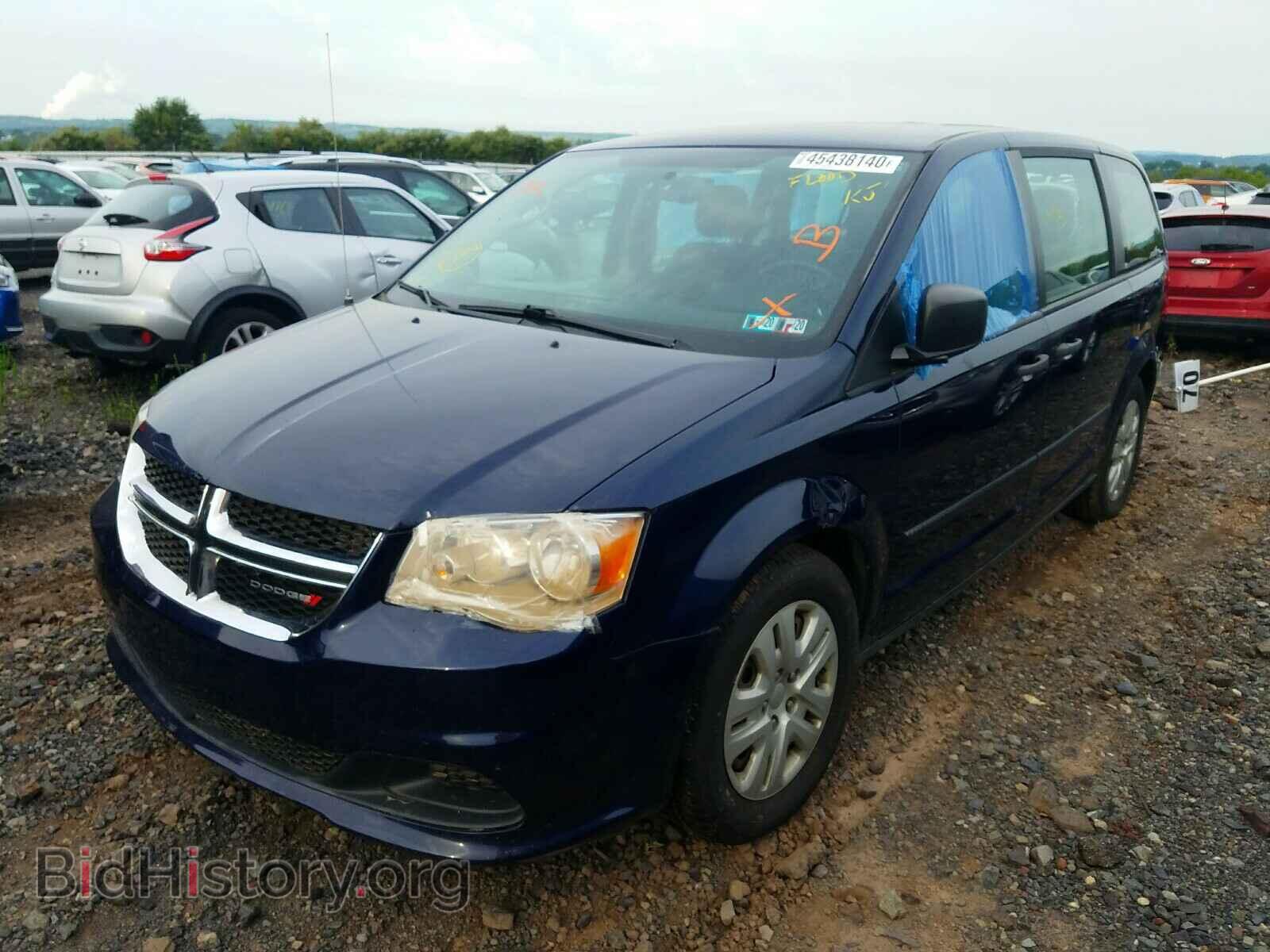 2016 DODGE CARAVAN - VIN: 2C4RDGBGXGR183826 - Фото 2
