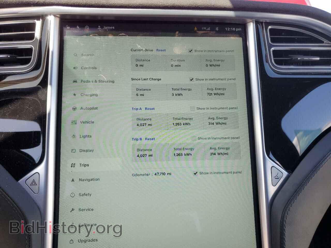 2015 TESLA MODEL S - VIN: 5YJSA1E21FF119109 - Photo 9