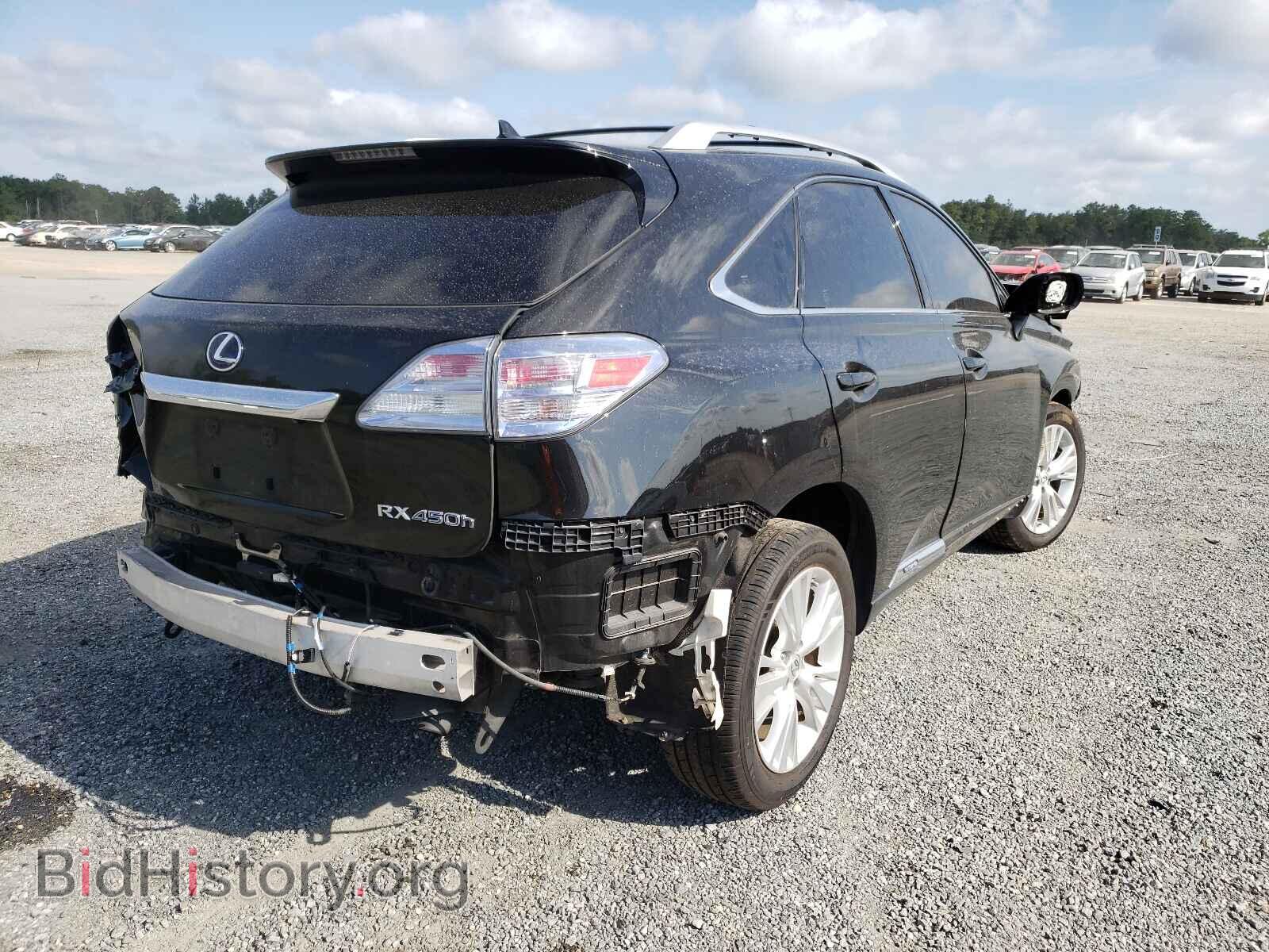 2011 LEXUS RX450 - VIN: JTJBC1BA7B2423027 - Фото 4