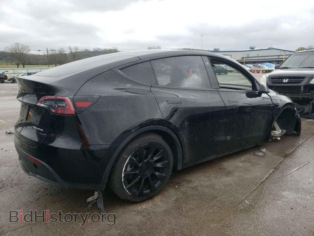 2022 TESLA MODEL Y - VIN: 7SAYGDEE2NF481522 - Фото 3
