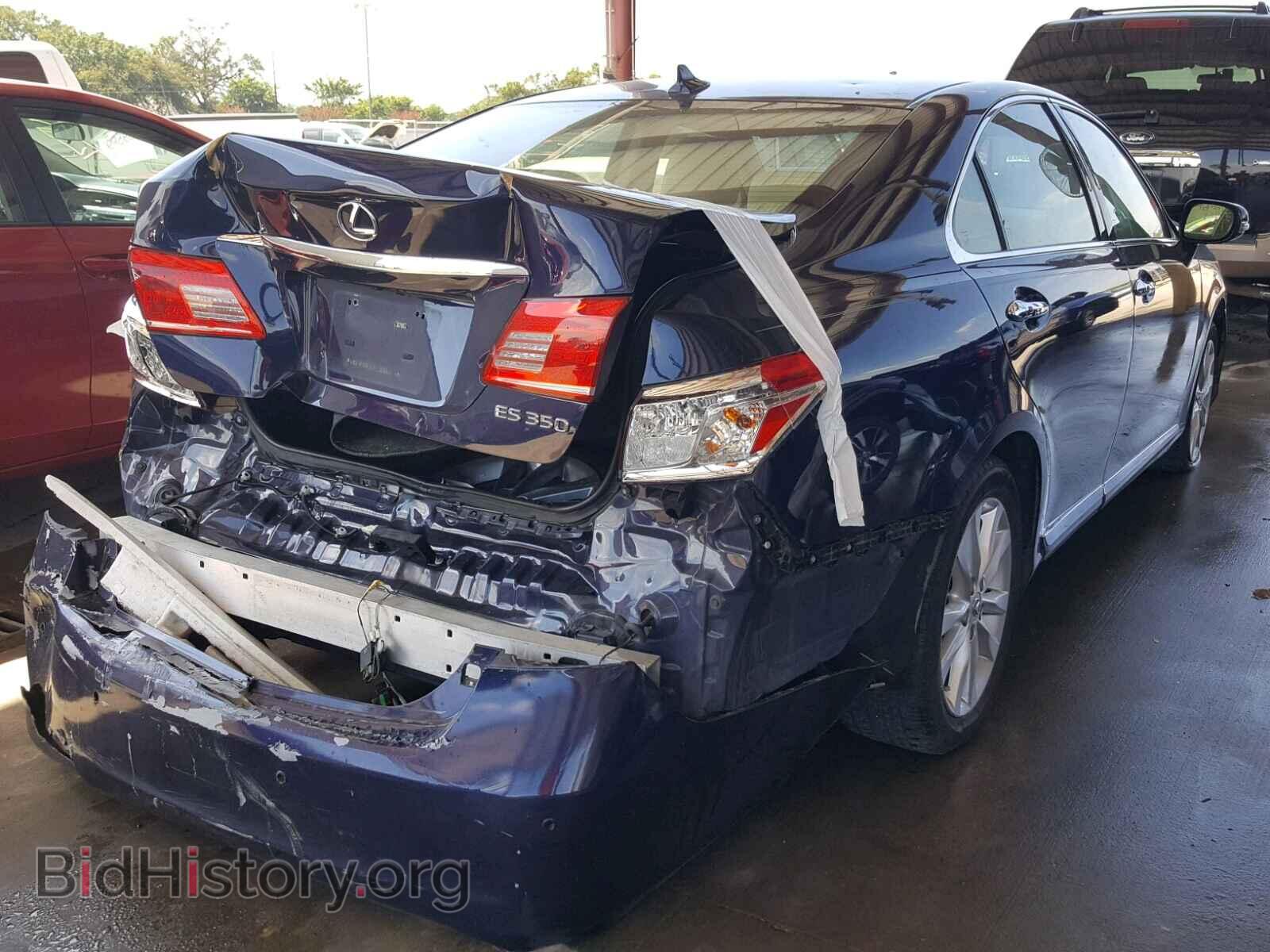 2012 LEXUS ES350 - VIN: JTHBK1EG4C2478671 - Фото 4