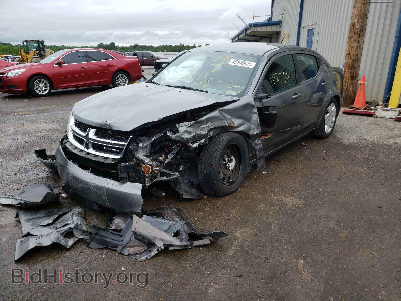 2012 DODGE AVENGER - VIN: 1C3CDZABXCN186003 - Фото 2