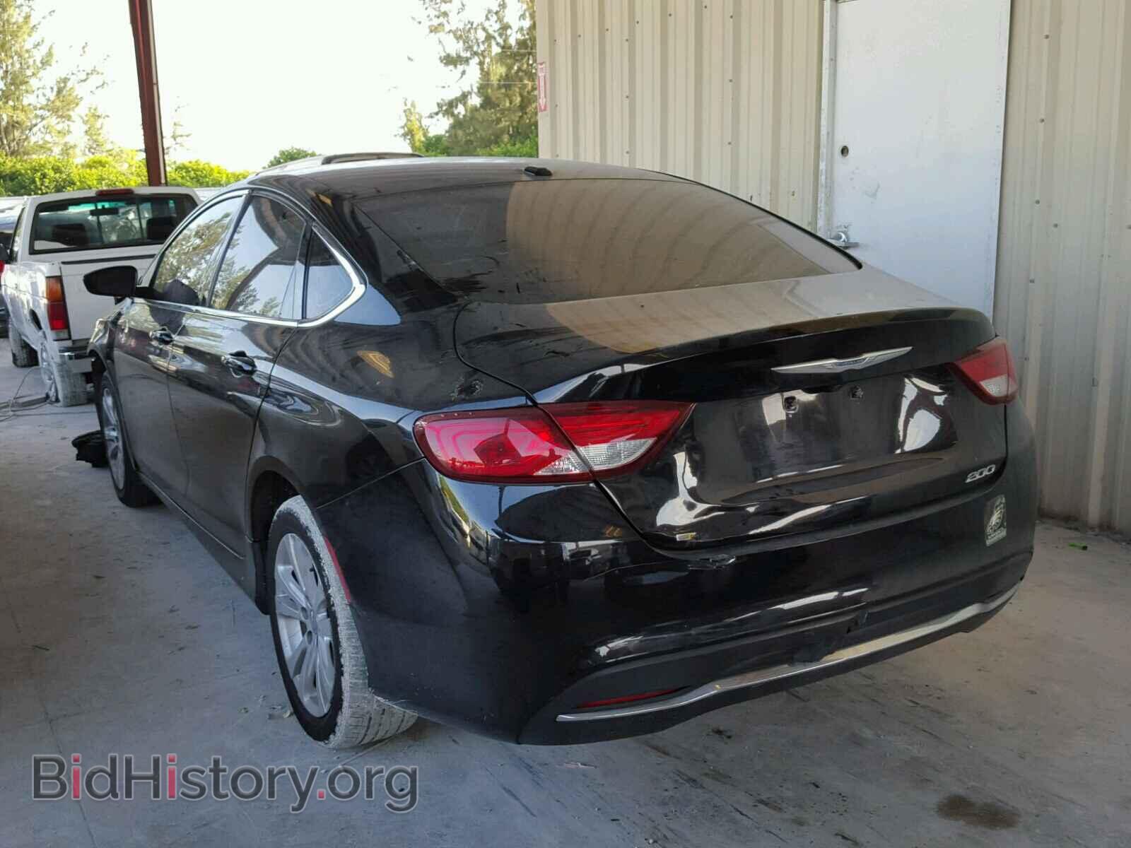 2015 CHRYSLER 200 - VIN: 1C3CCCAB2FN744592 - Фото 3