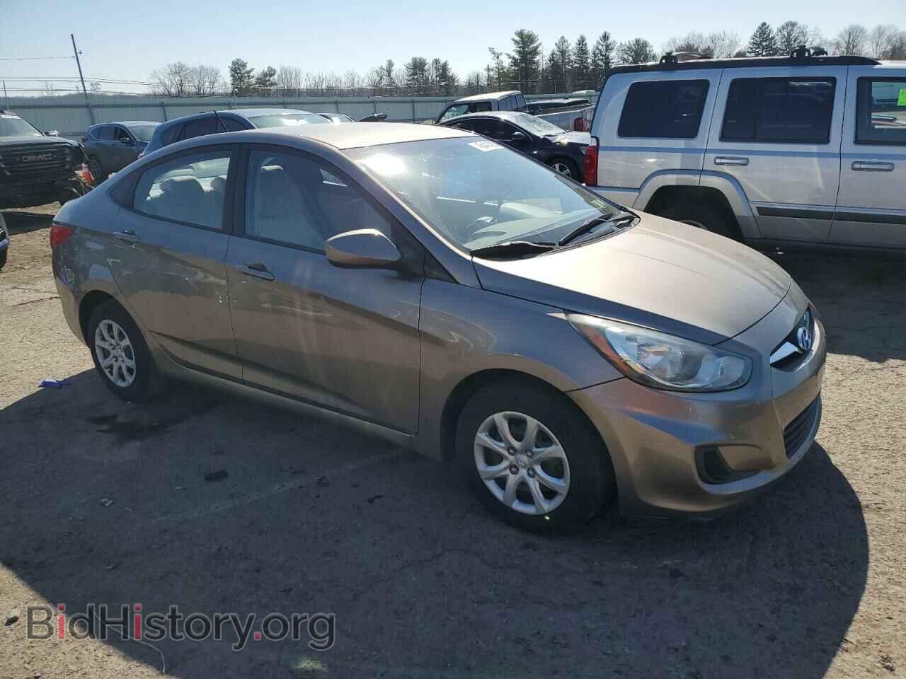 2012 HYUNDAI ACCENT - VIN: KMHCT4AE6CU201741 - Фото 4