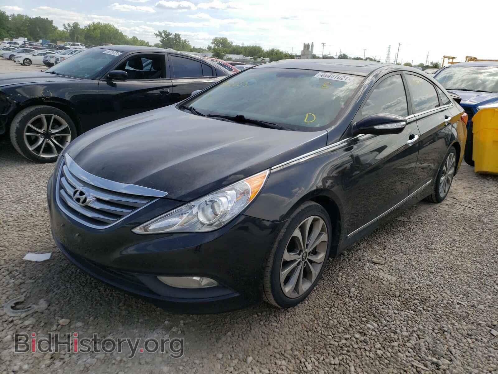 2014 HYUNDAI SONATA - VIN: 5NPEC4AC6EH943355 - Фото 2