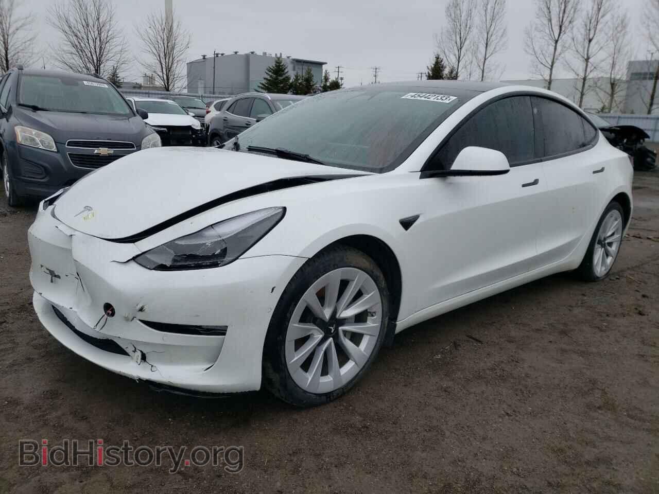 Фотография 5YJ3E1EB0NF201565 - TESLA MODEL 3 2022