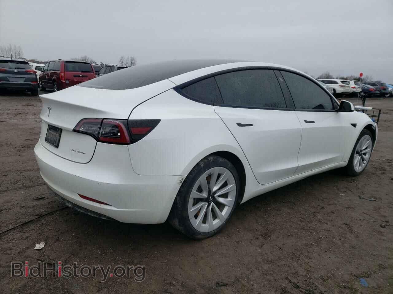 2022 TESLA MODEL 3 - VIN: 5YJ3E1EB0NF201565 - Фото 3