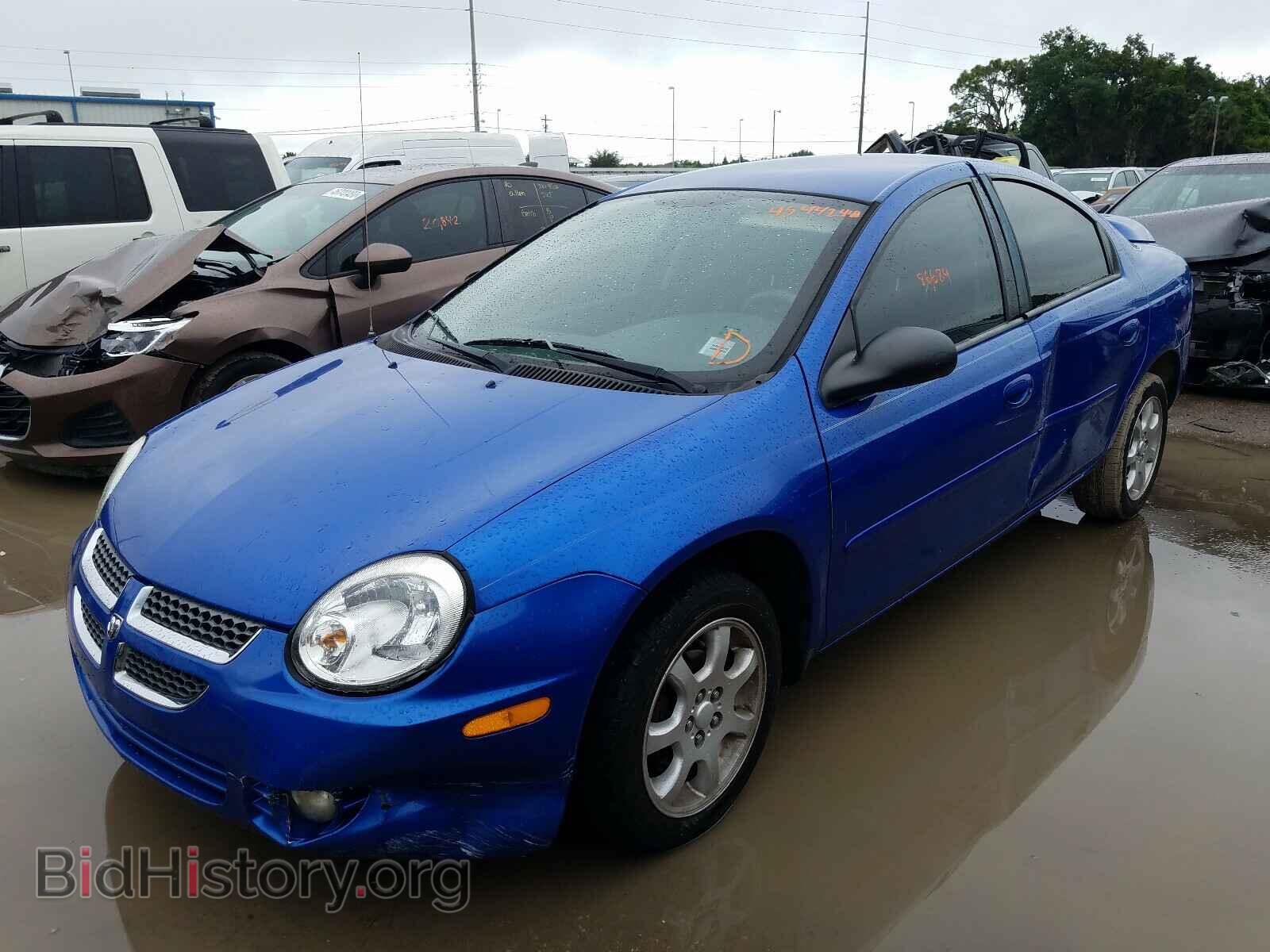 2005 DODGE NEON - VIN: 1B3ES56C65D209226 - Фото 2