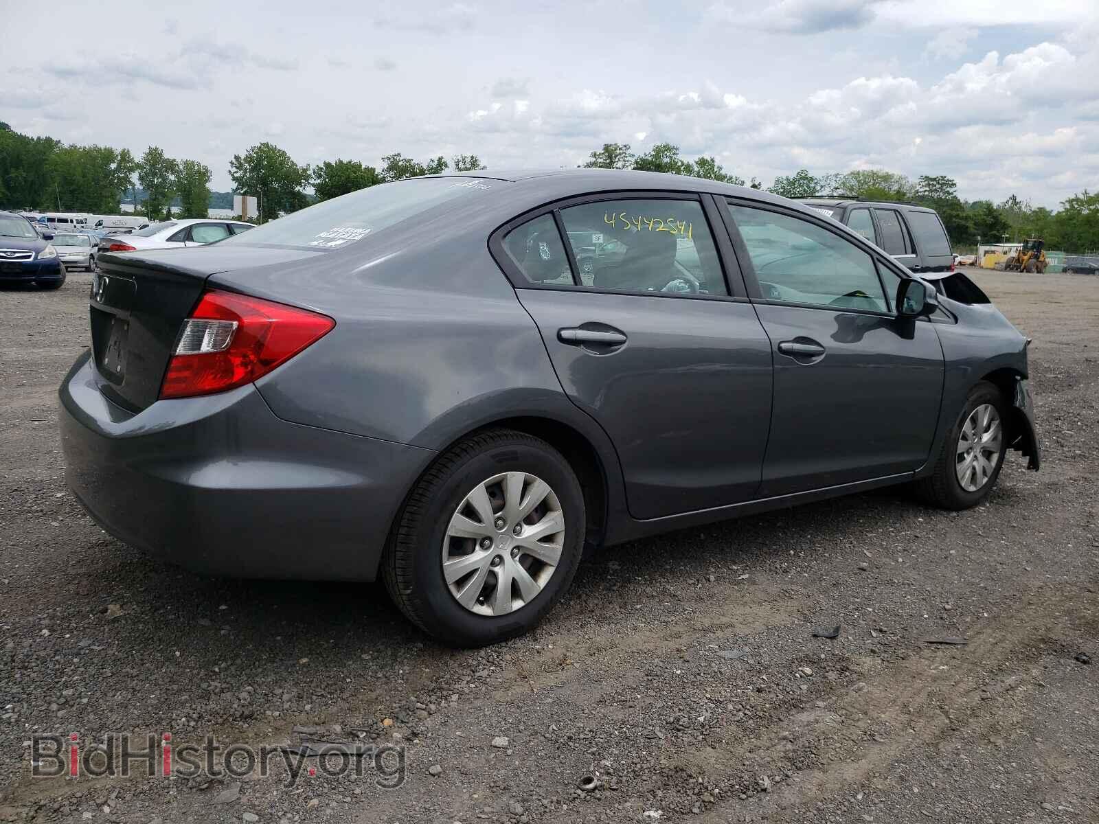 2012 HONDA CIVIC - VIN: 2HGFB2F55CH553313 - Фото 4