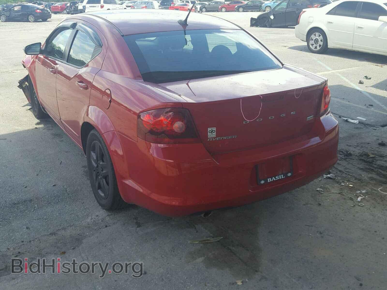 2012 DODGE AVENGER - VIN: 1C3CDZAG5CN251917 - Фото 3