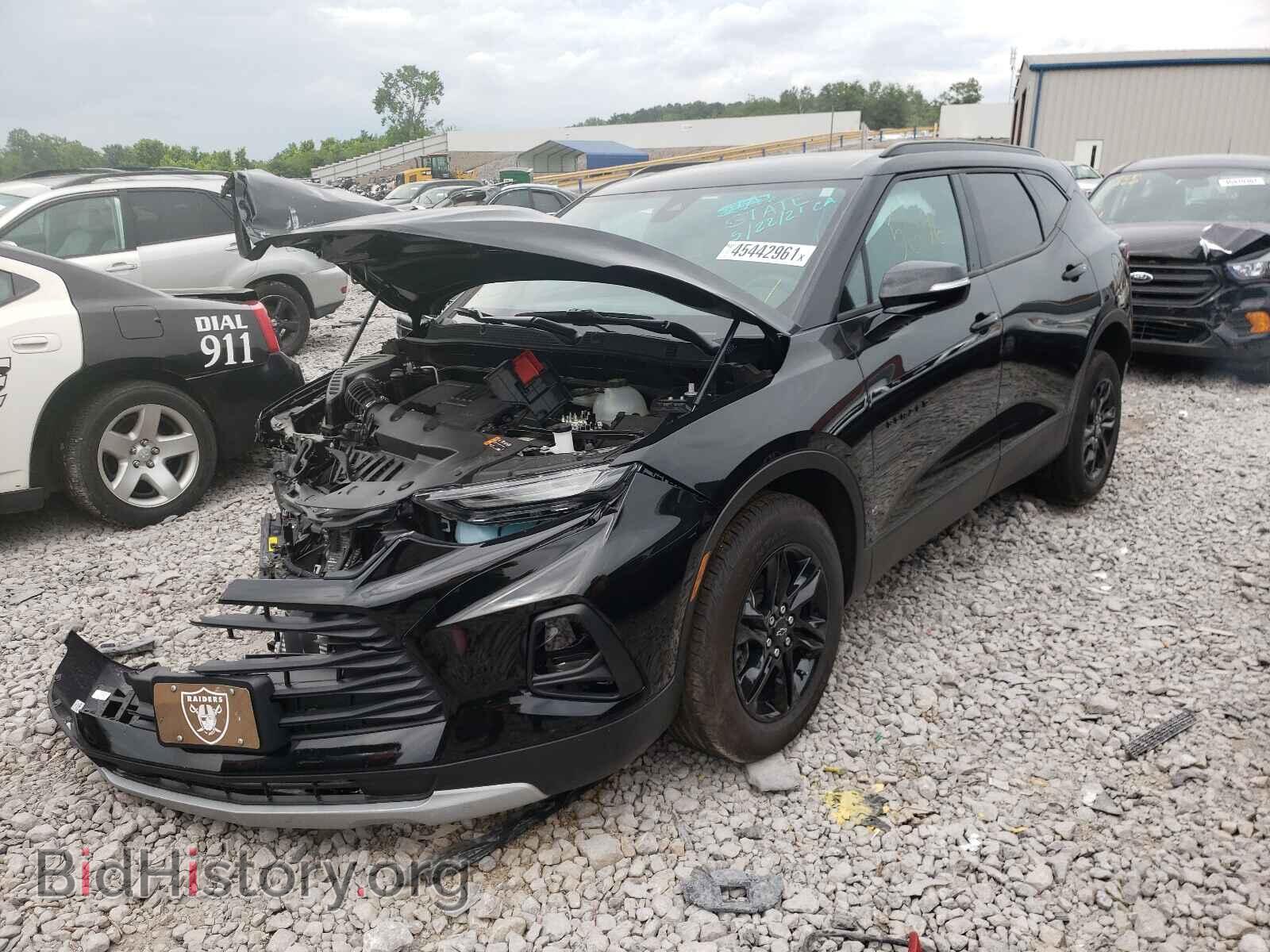 2021 CHEVROLET BLAZER - VIN: 3GNKBCR41MS541459 - Фото 2