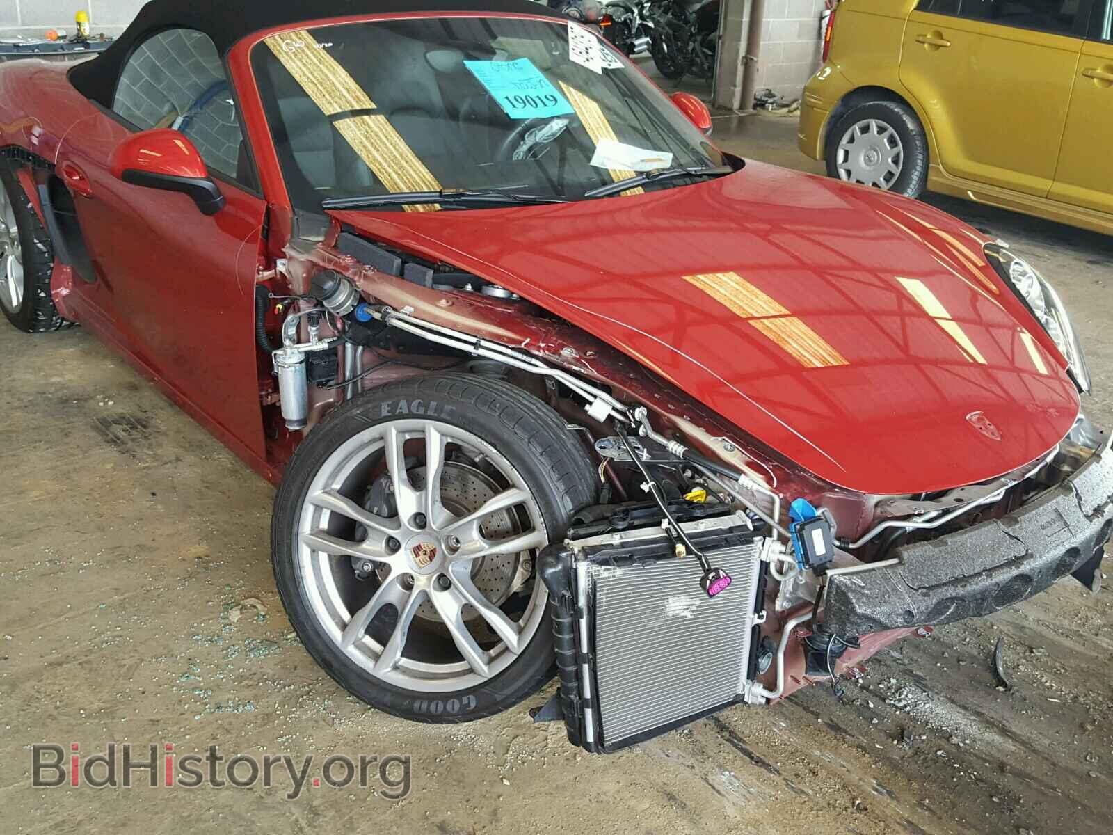 2014 PORSCHE BOXSTER - VIN: WP0CA2A83ES121725 - Фото 9