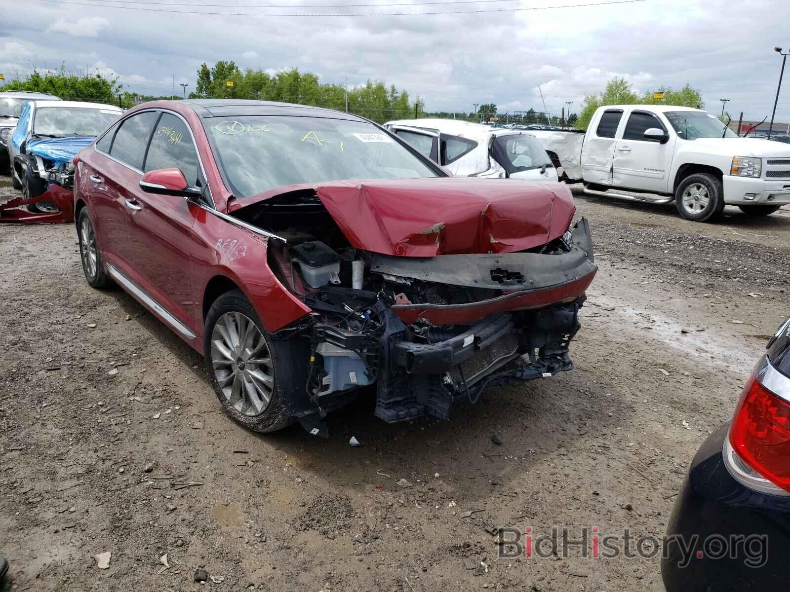 Photo 5NPE34AF7FH060876 - HYUNDAI SONATA 2015