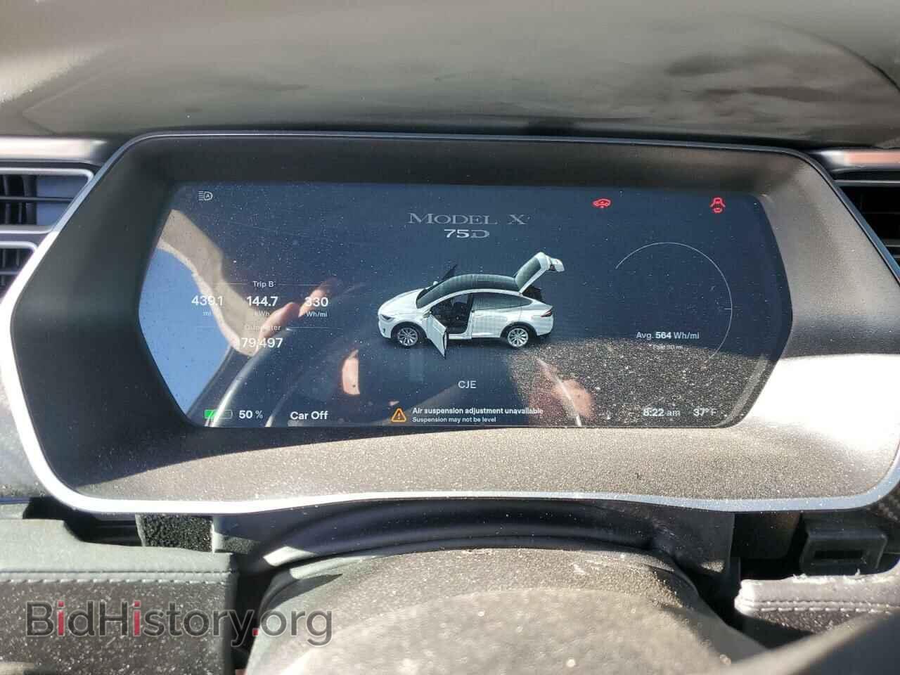 2017 TESLA MODEL X - VIN: 5YJXCDE22HF049558 - Фото 9